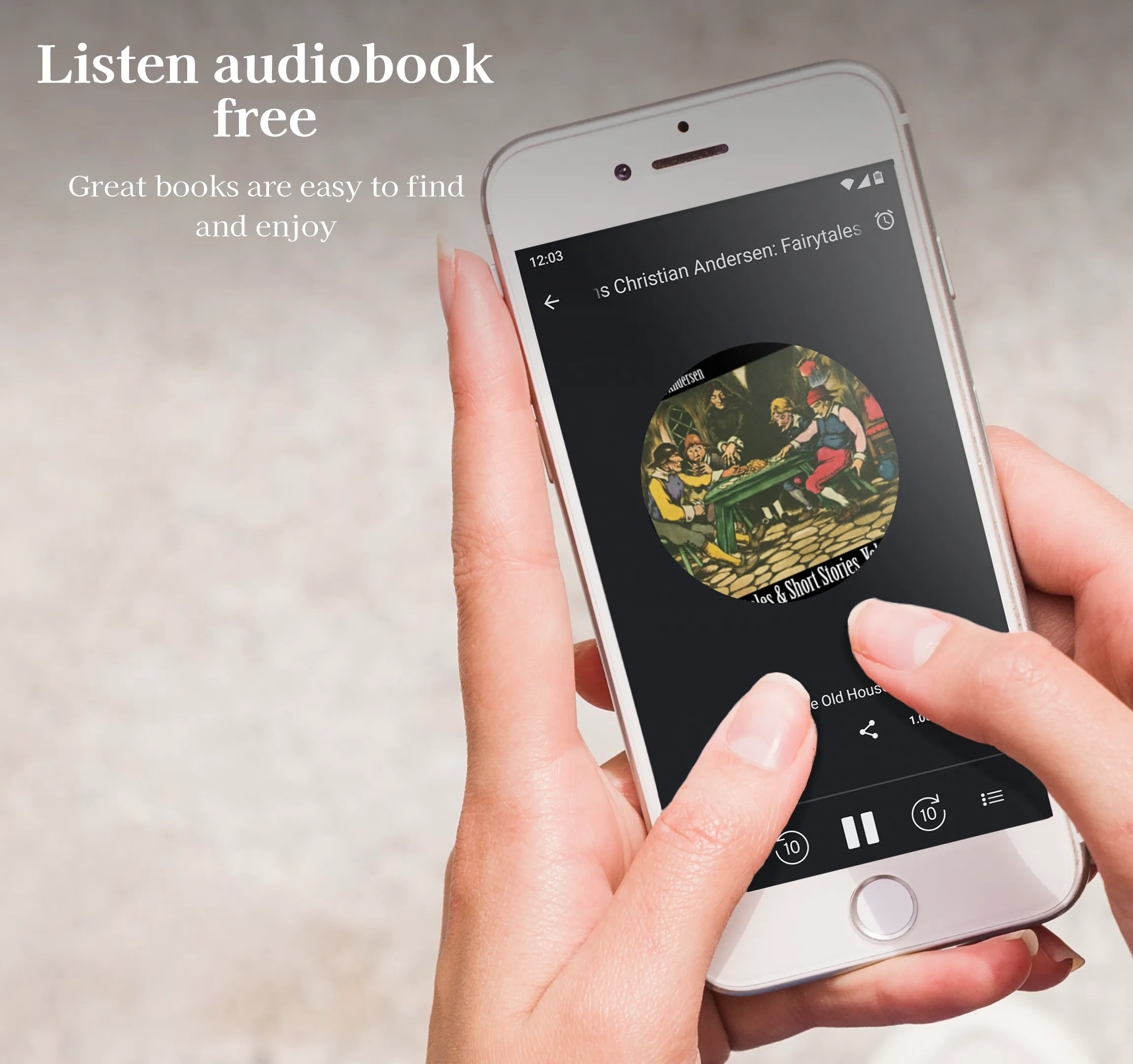 LibriVox: Audio bookshelf | Indus Appstore | Screenshot