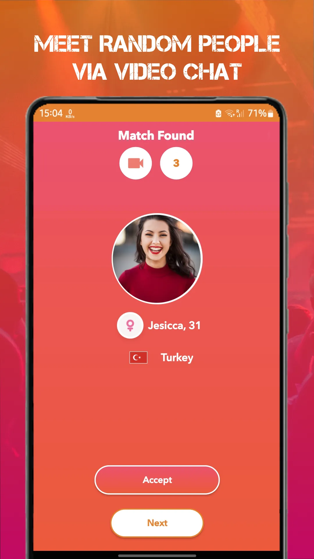 OreglTV - Random Video Call | Indus Appstore | Screenshot