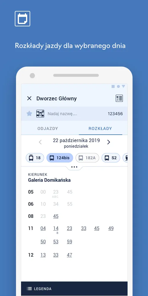 KiedyPrzyjedzie | Indus Appstore | Screenshot