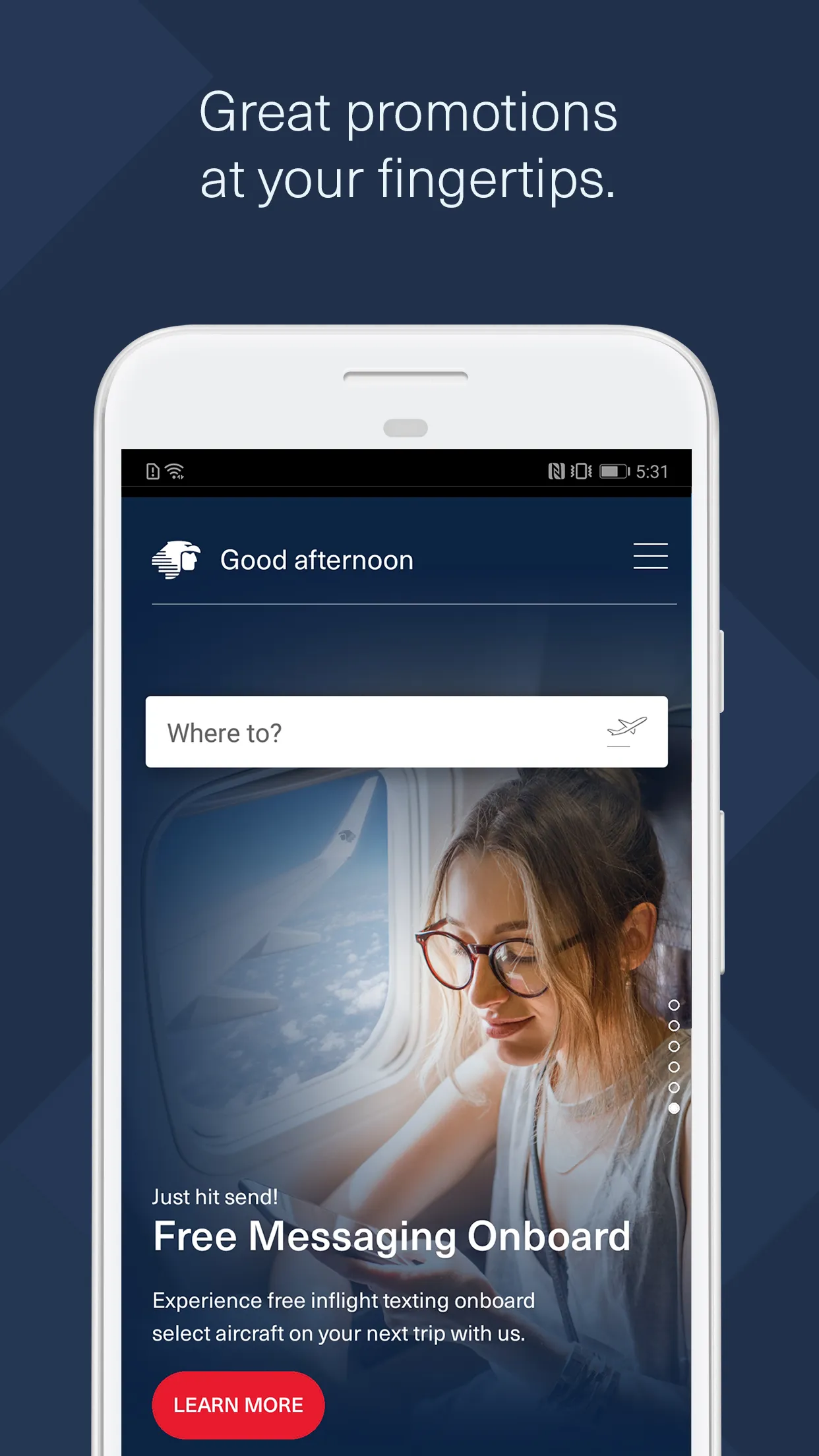 Aeromexico | Indus Appstore | Screenshot