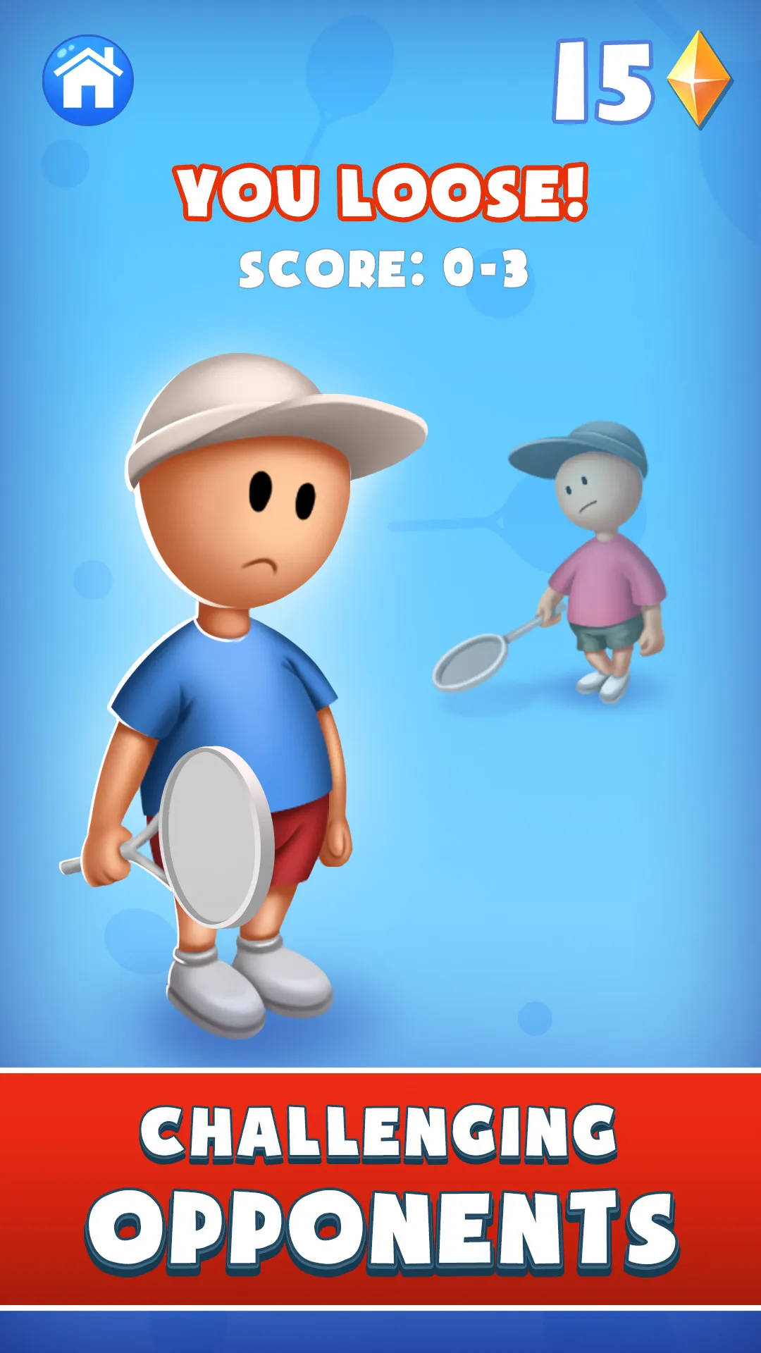 Trendy Tennis : Sports Game | Indus Appstore | Screenshot