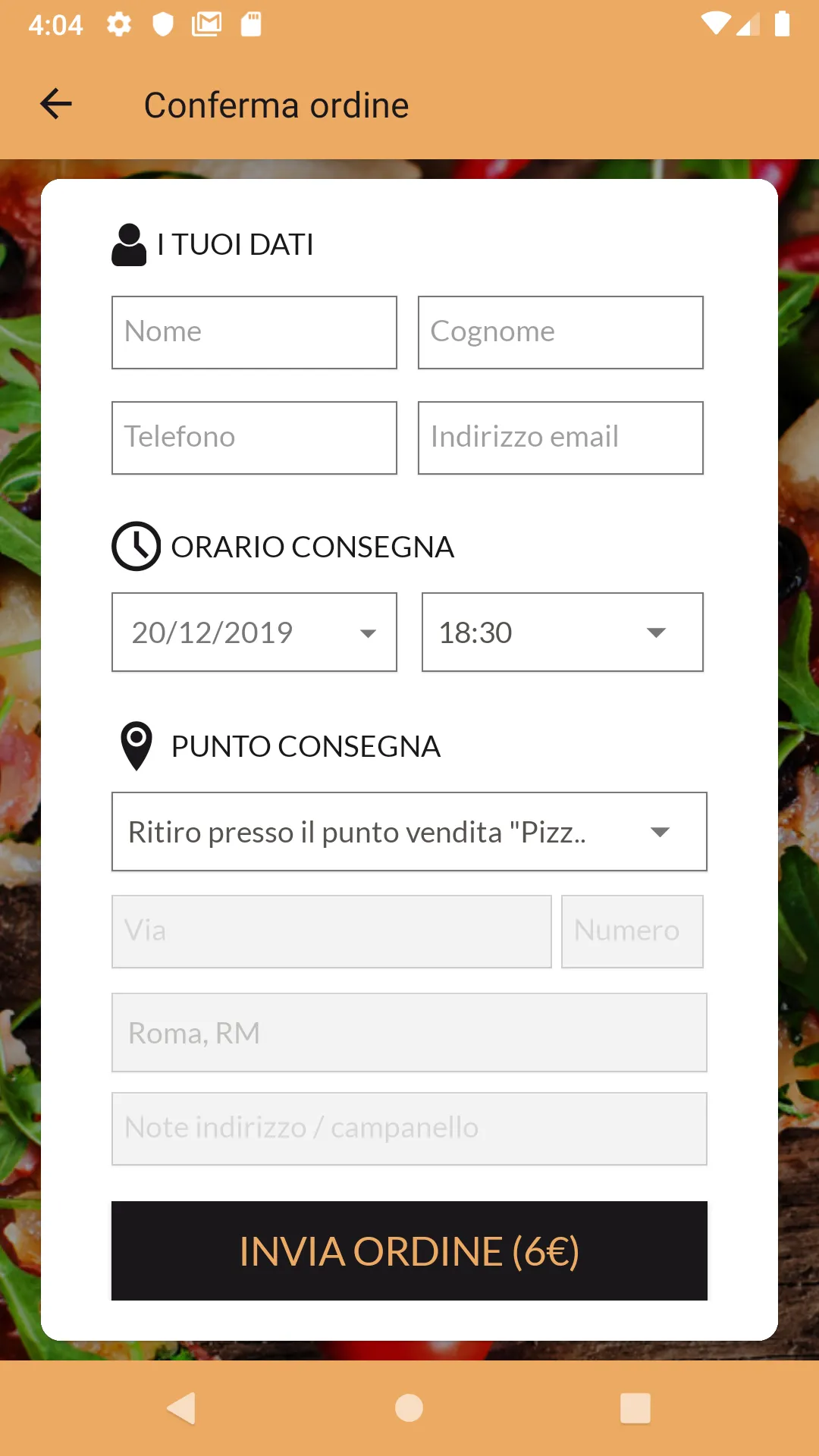 Pizzeria Fuego | Indus Appstore | Screenshot