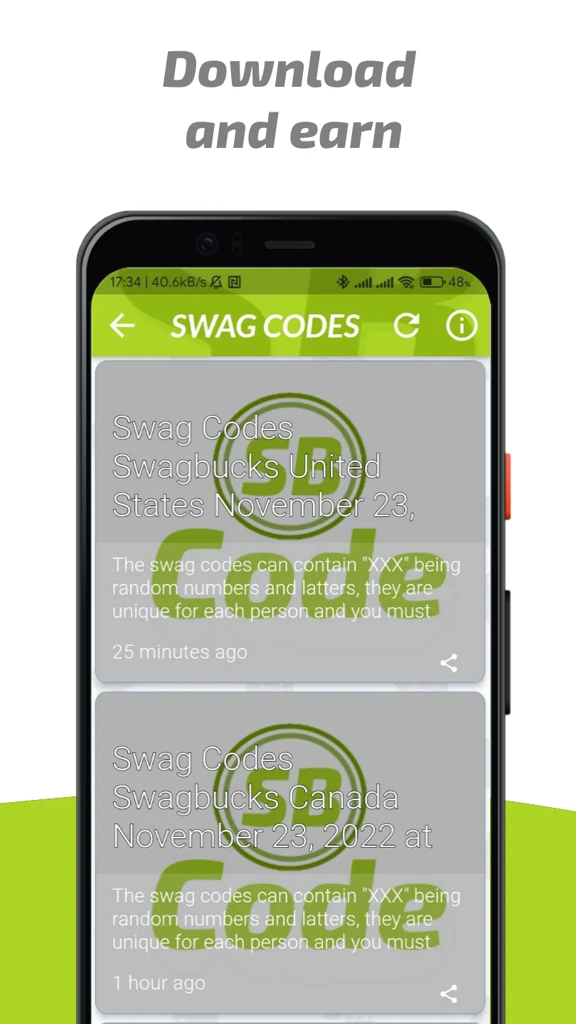 Swaggernaut - Swag Codes | Indus Appstore | Screenshot