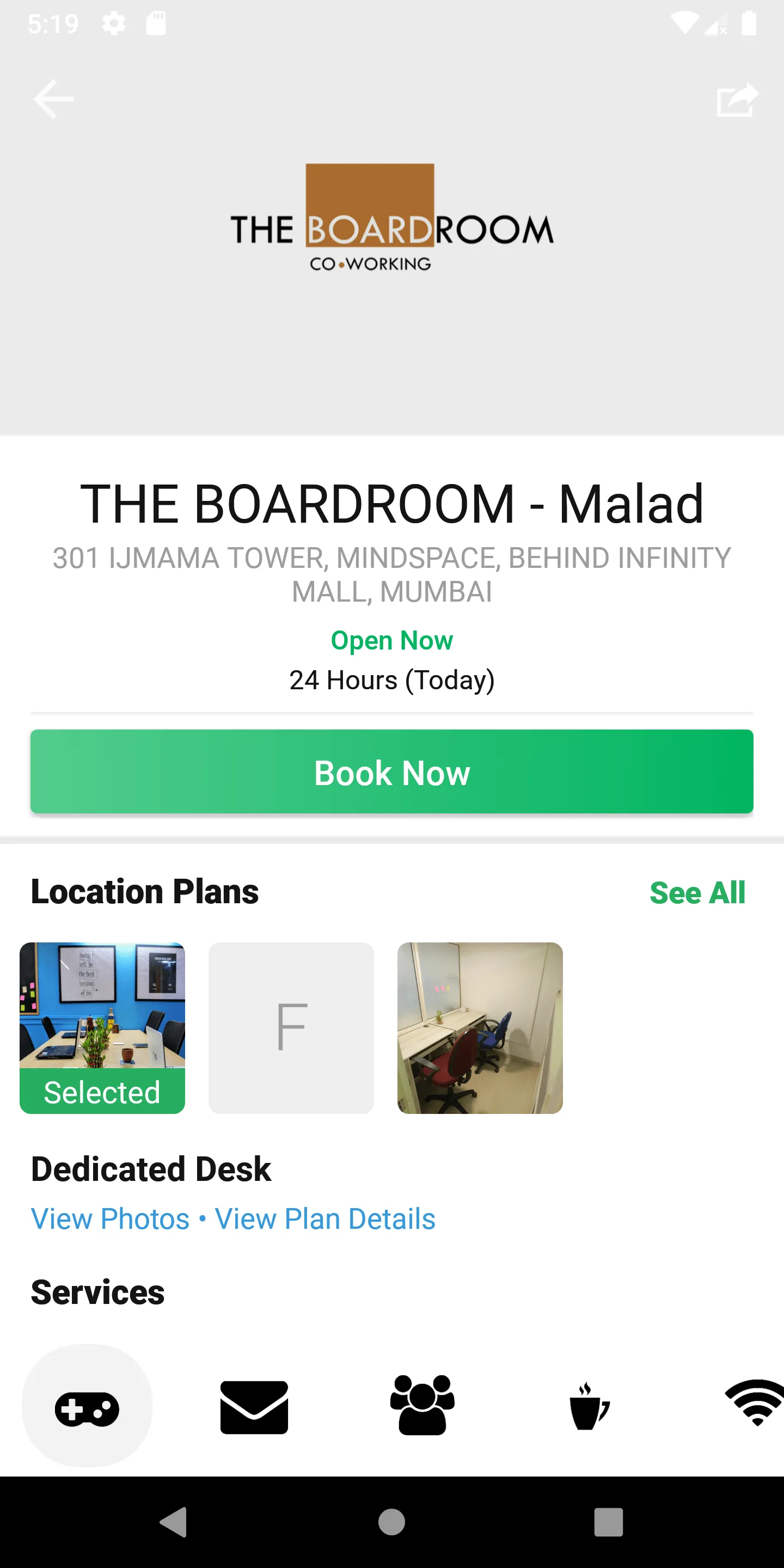 THE BOARDROOM co-working | Indus Appstore | Screenshot