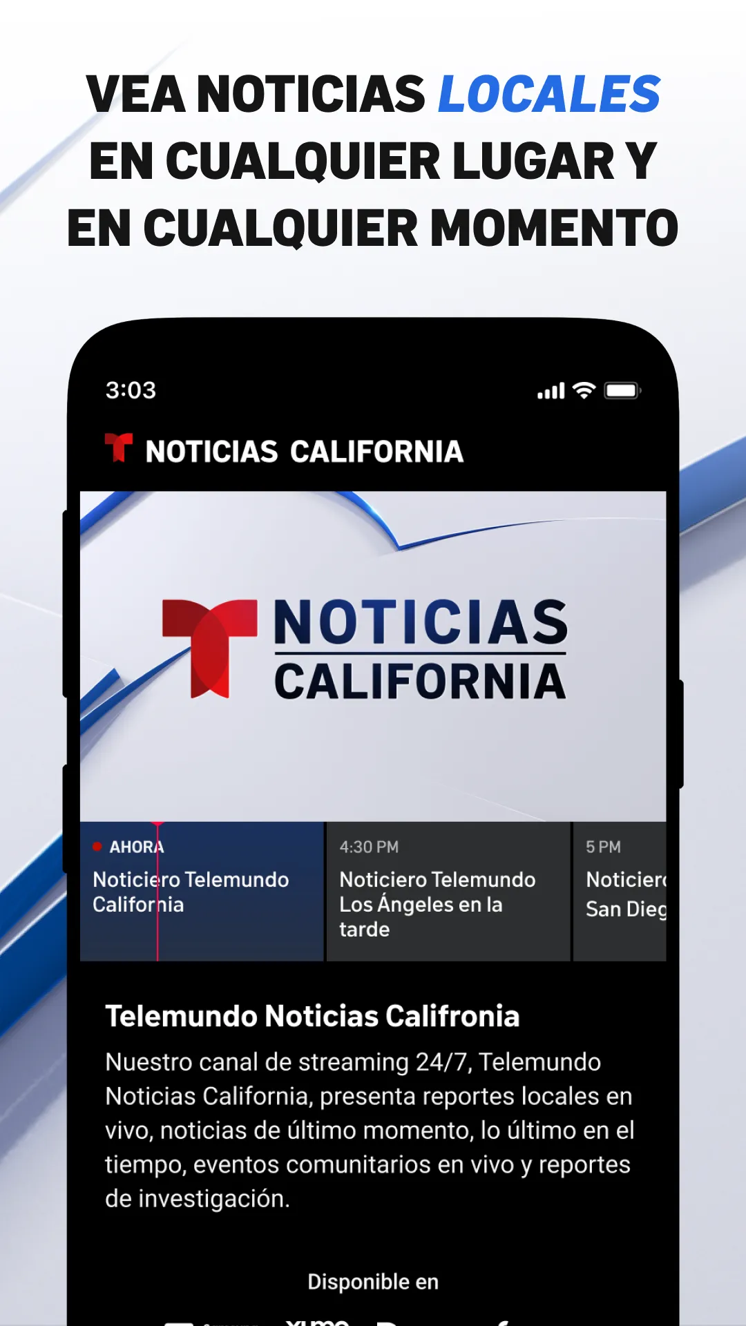 Telemundo 52: Los Ángeles | Indus Appstore | Screenshot