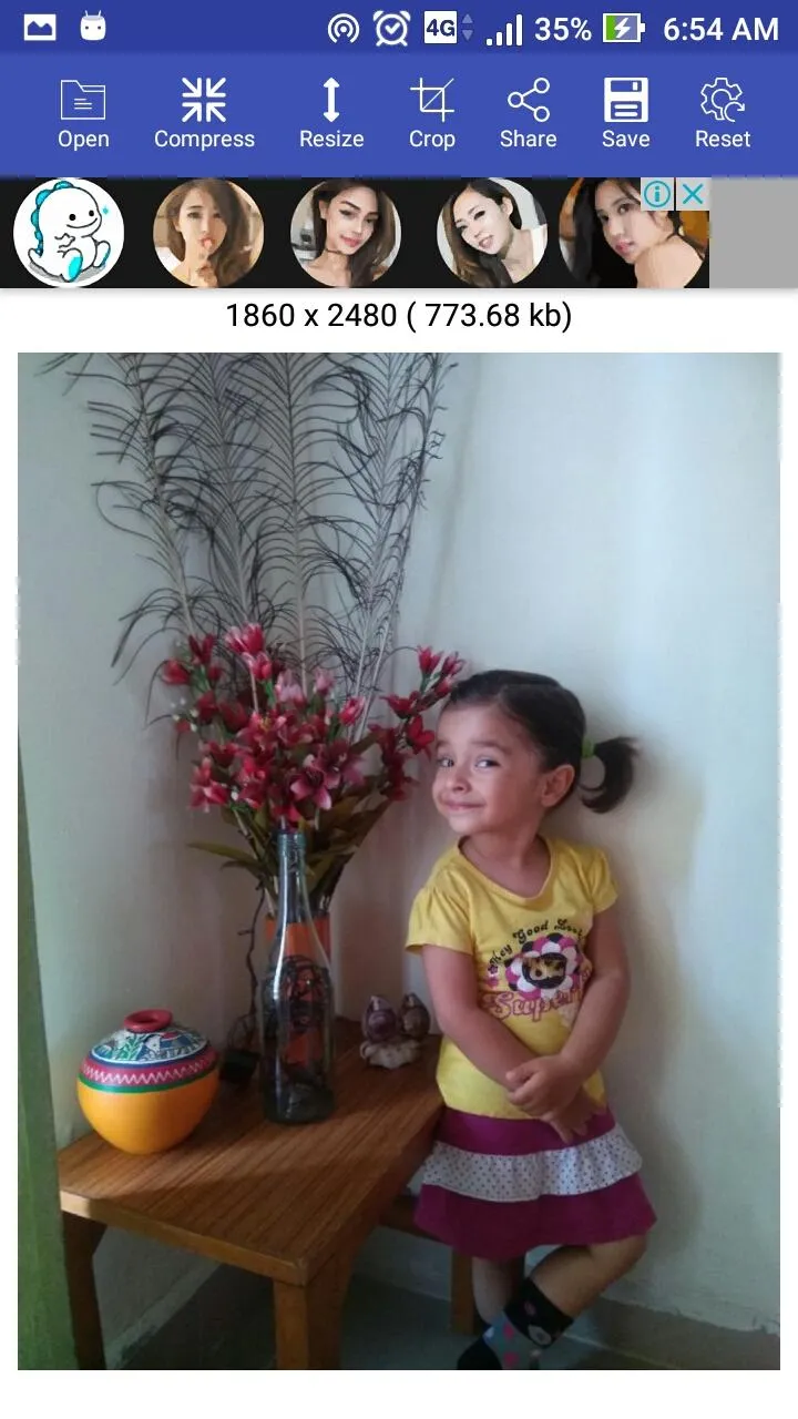 Compress images in kb & resize | Indus Appstore | Screenshot