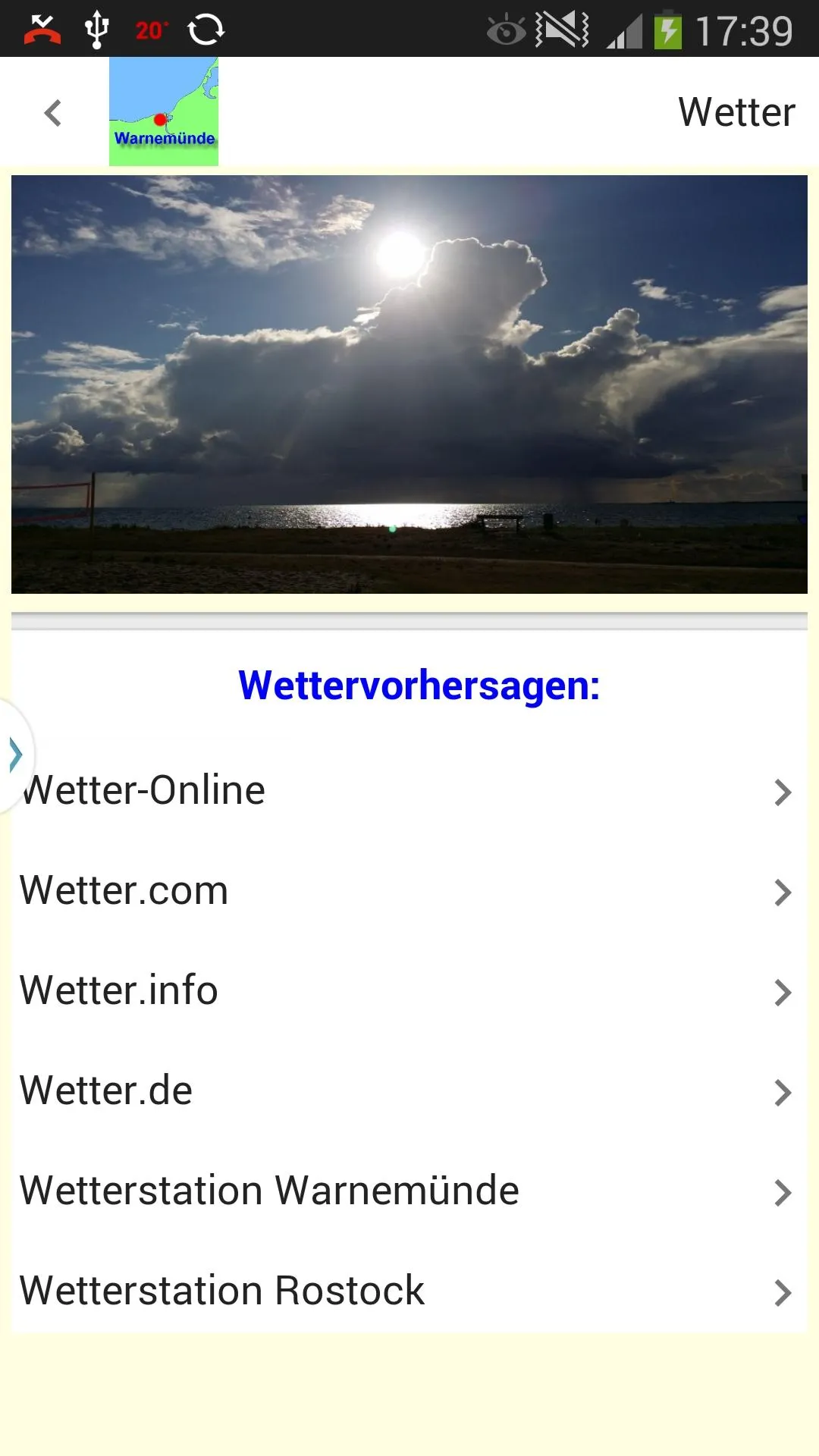 Warnemünde App für den Urlaub | Indus Appstore | Screenshot