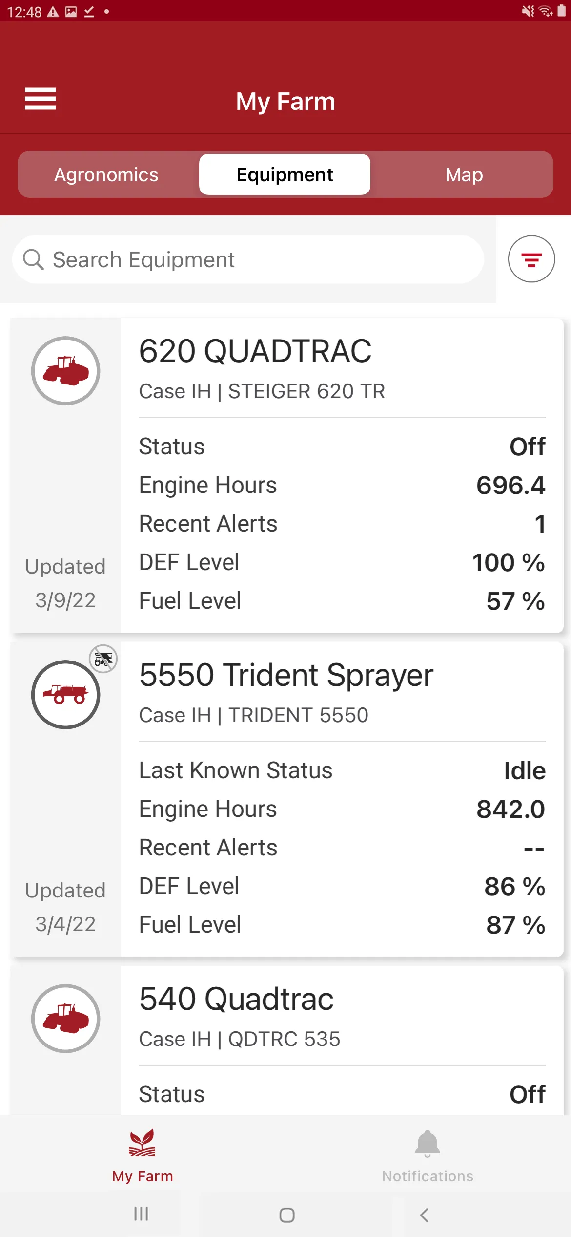 Case IH AFS Connect Farm | Indus Appstore | Screenshot