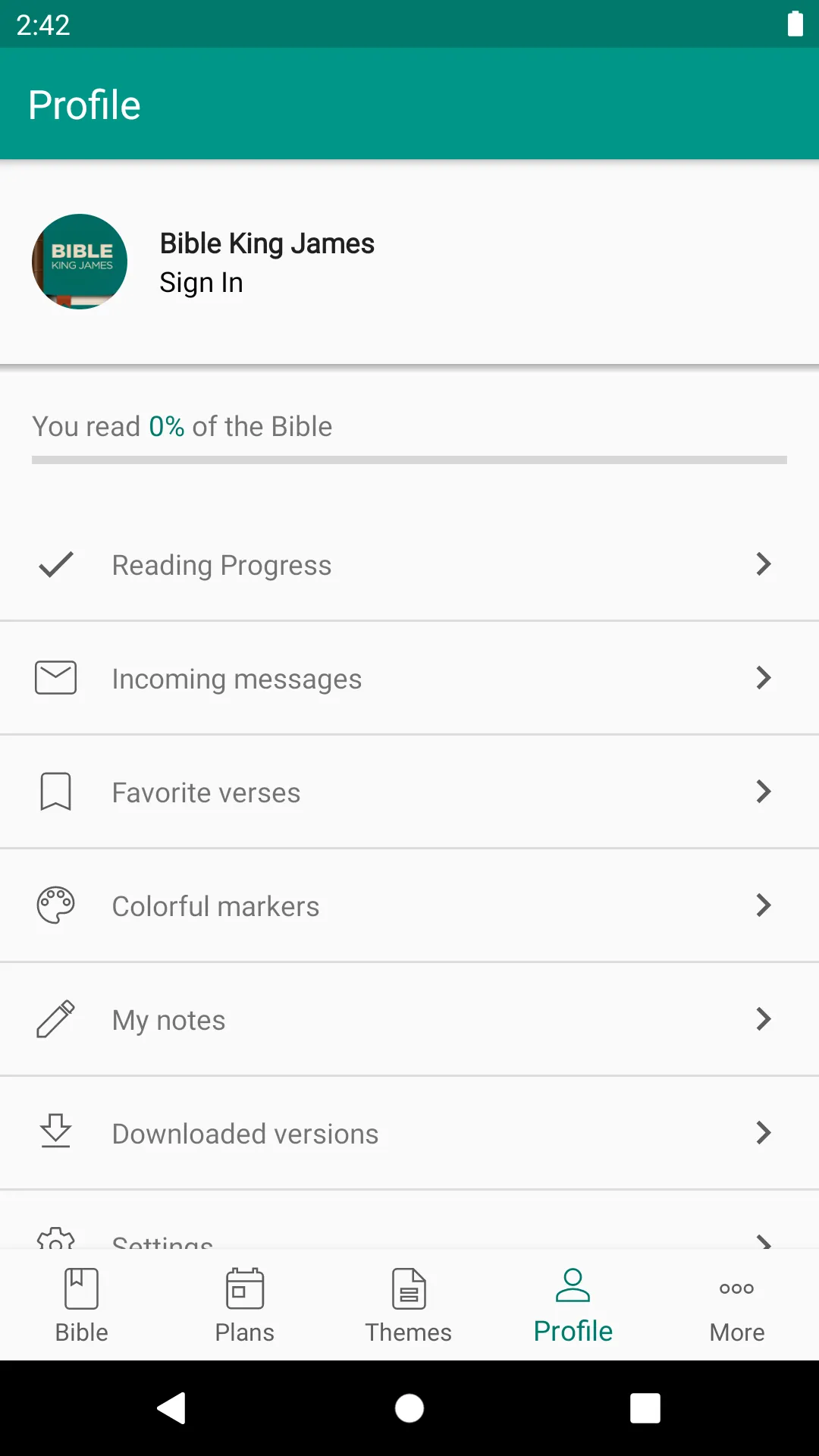 Bible Offline King James | Indus Appstore | Screenshot