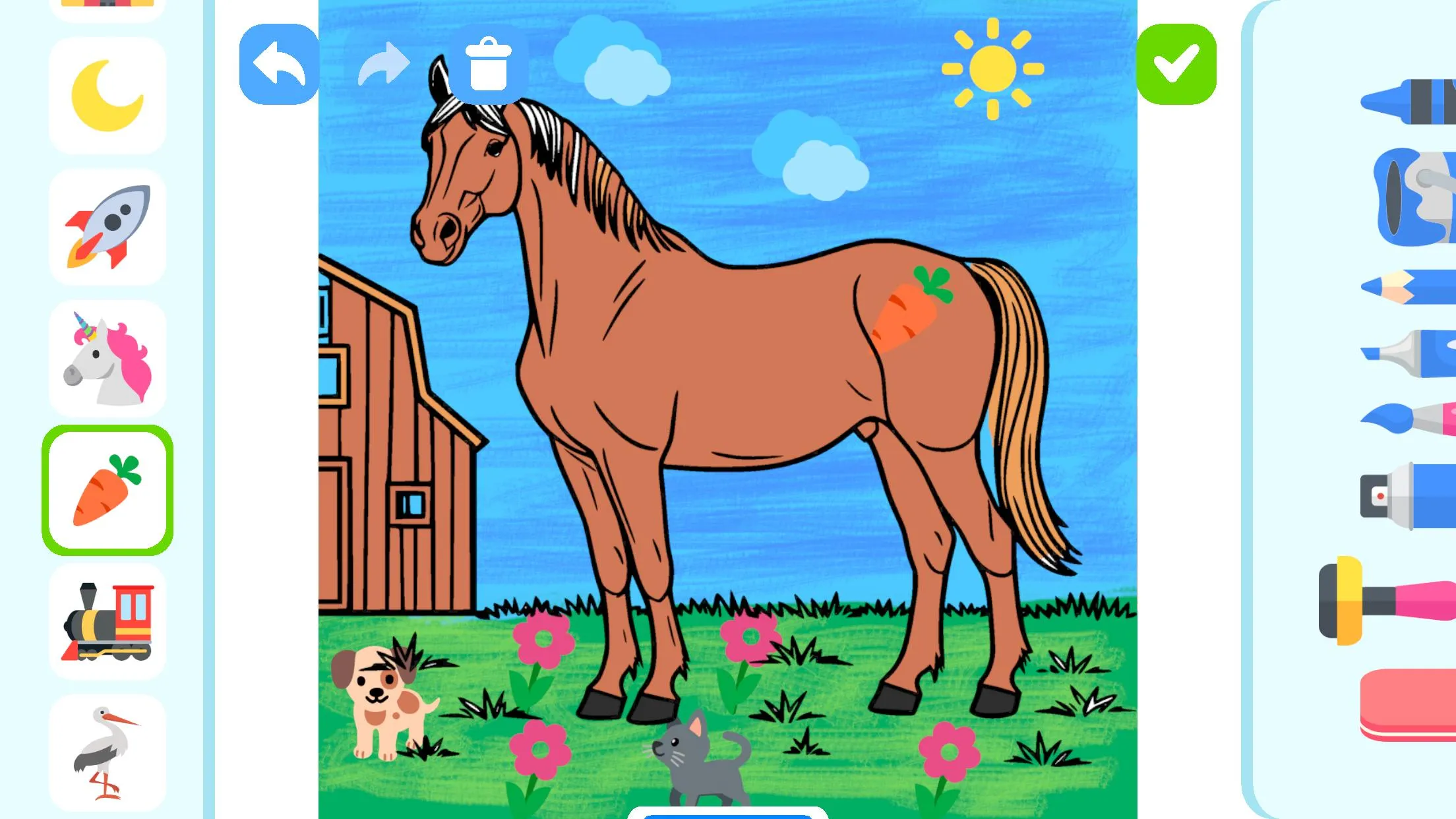 Paint in Color - Drawing Games | Indus Appstore | Screenshot