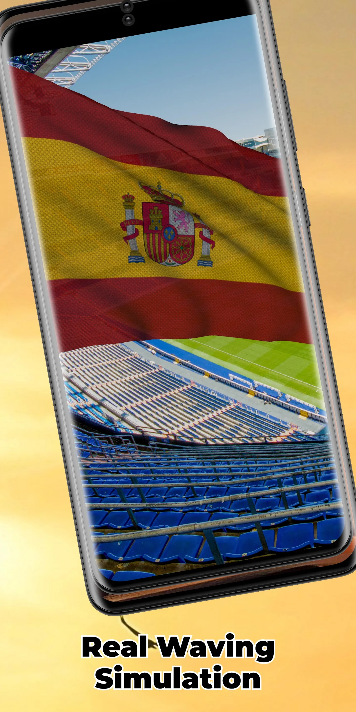 Spain Flag Live Wallpaper | Indus Appstore | Screenshot