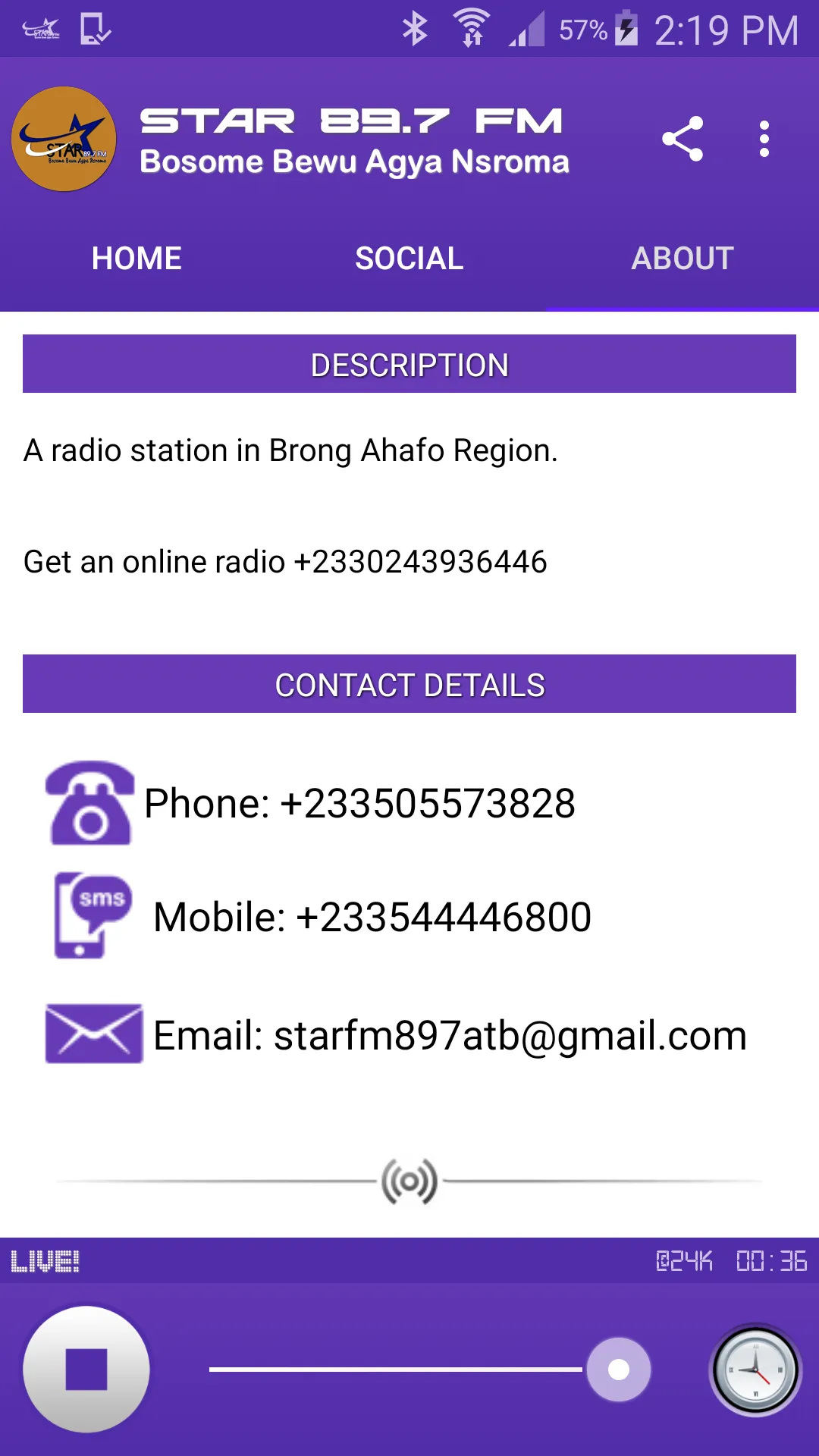 Star 89.7 FM | Indus Appstore | Screenshot