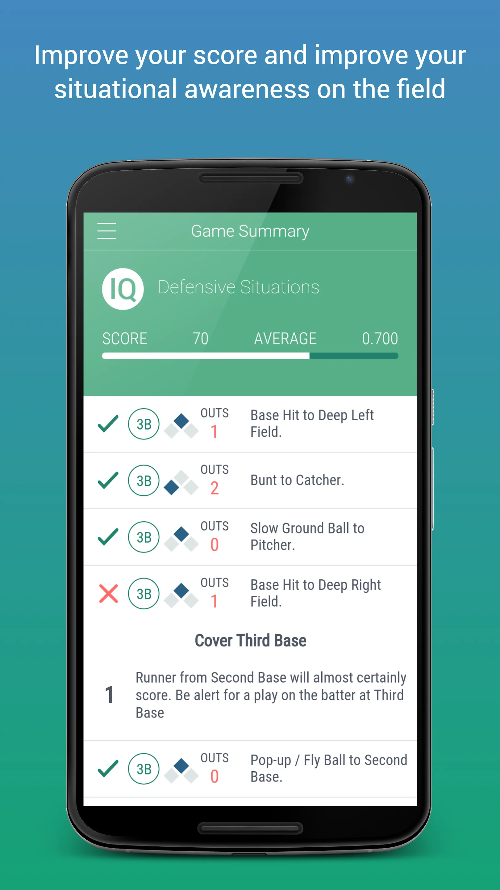 BASIQs Baseball | Indus Appstore | Screenshot
