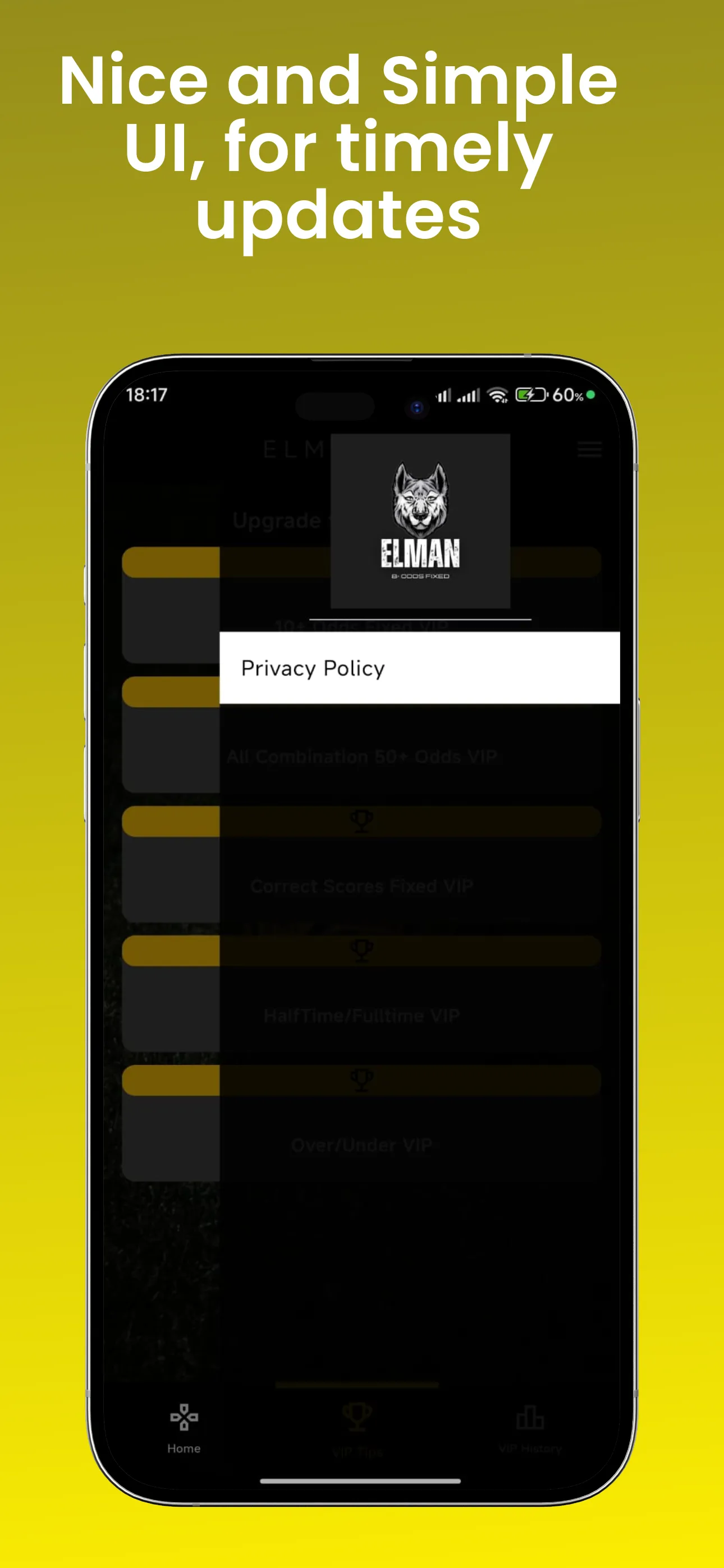 ELMAN CORRECT SCORES | Indus Appstore | Screenshot