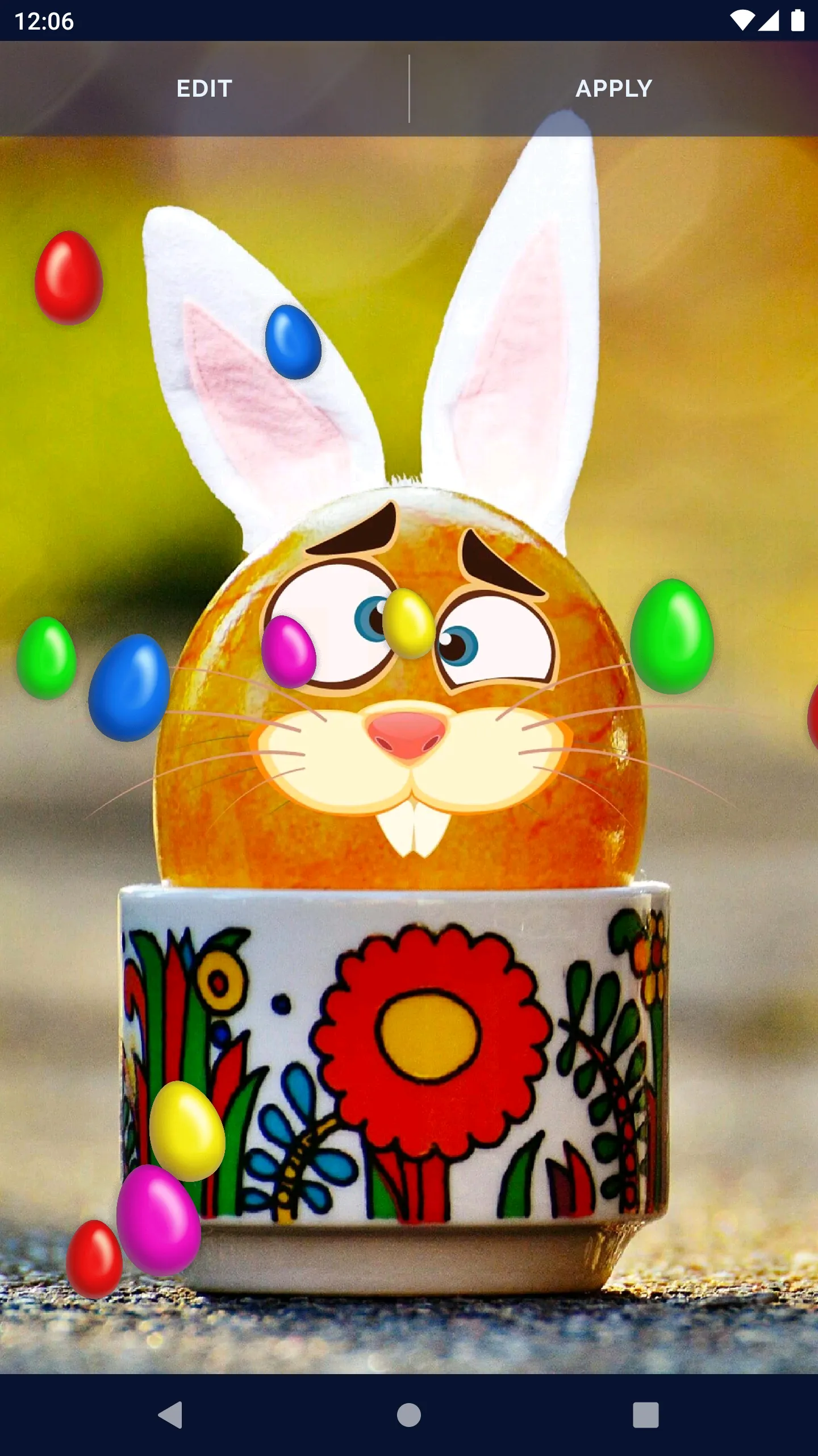 Easter Bunny Live Wallpaper | Indus Appstore | Screenshot