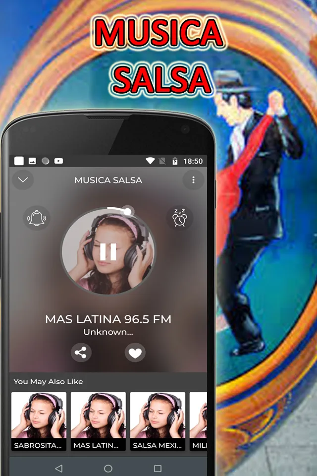 romantic salsa music | Indus Appstore | Screenshot