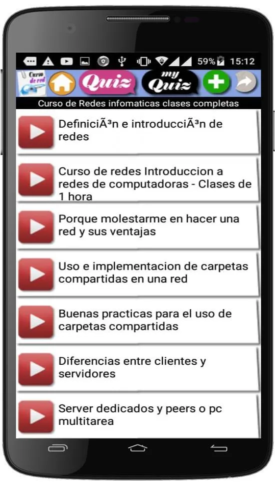 Curso de Red | Indus Appstore | Screenshot