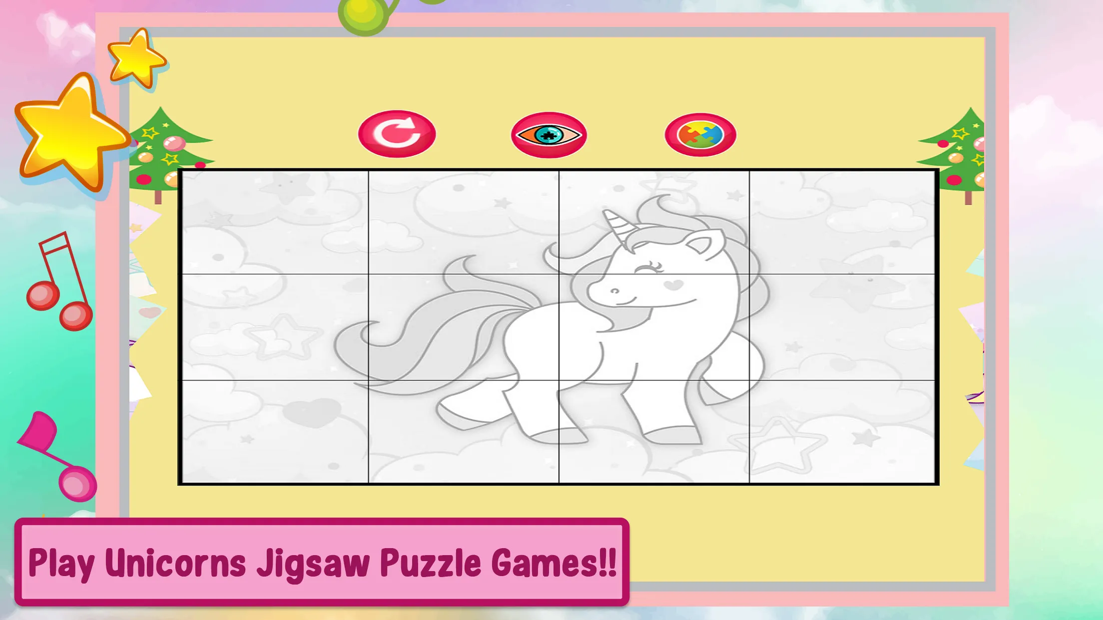 Unicorn Coloring Games Puzzle | Indus Appstore | Screenshot