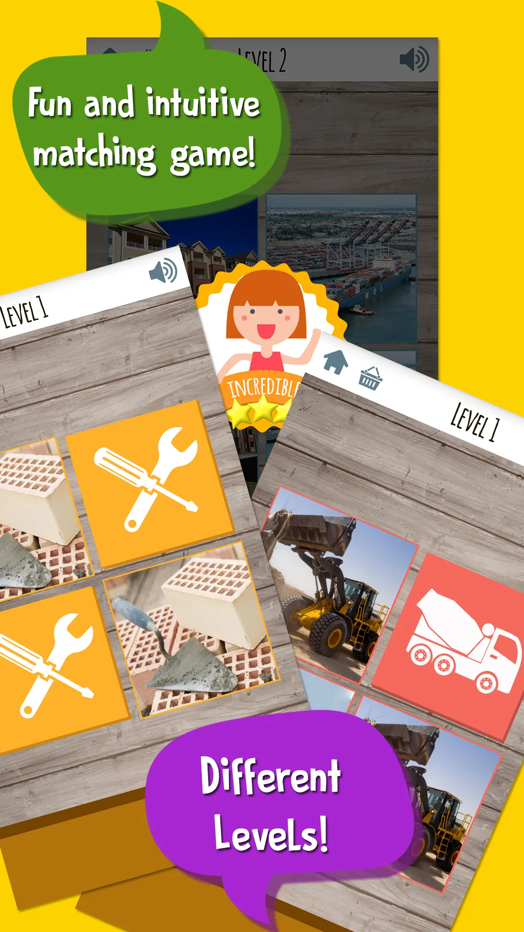 Kids Construction Game | Indus Appstore | Screenshot