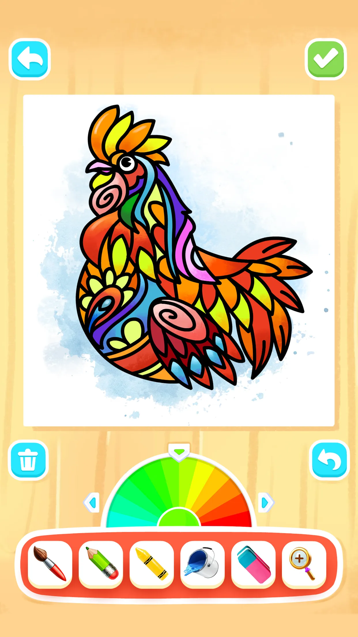 Coloring Mandala Games | Indus Appstore | Screenshot