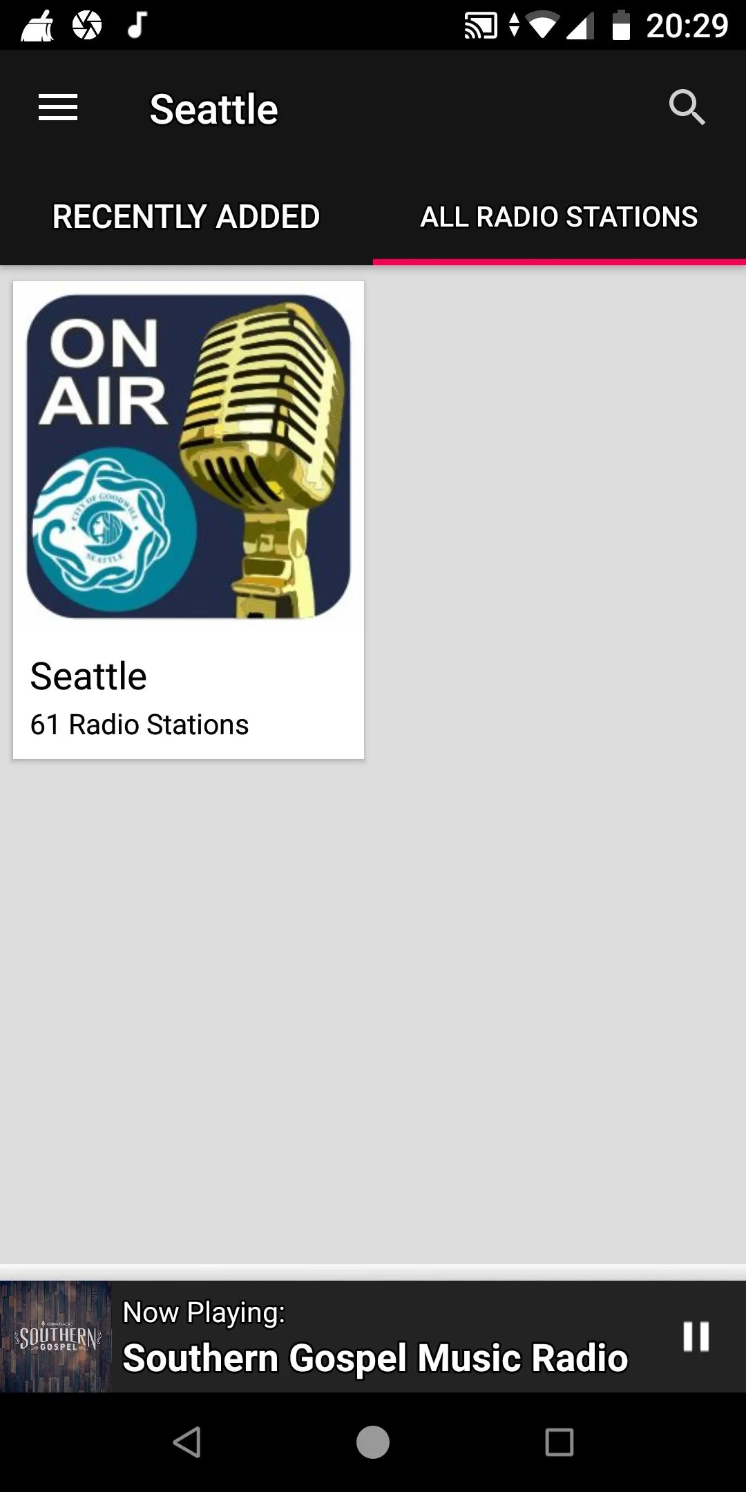 Seattle Radio Stations - USA | Indus Appstore | Screenshot