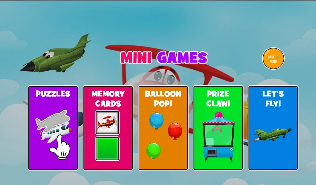 Fun Kids Planes Game | Indus Appstore | Screenshot