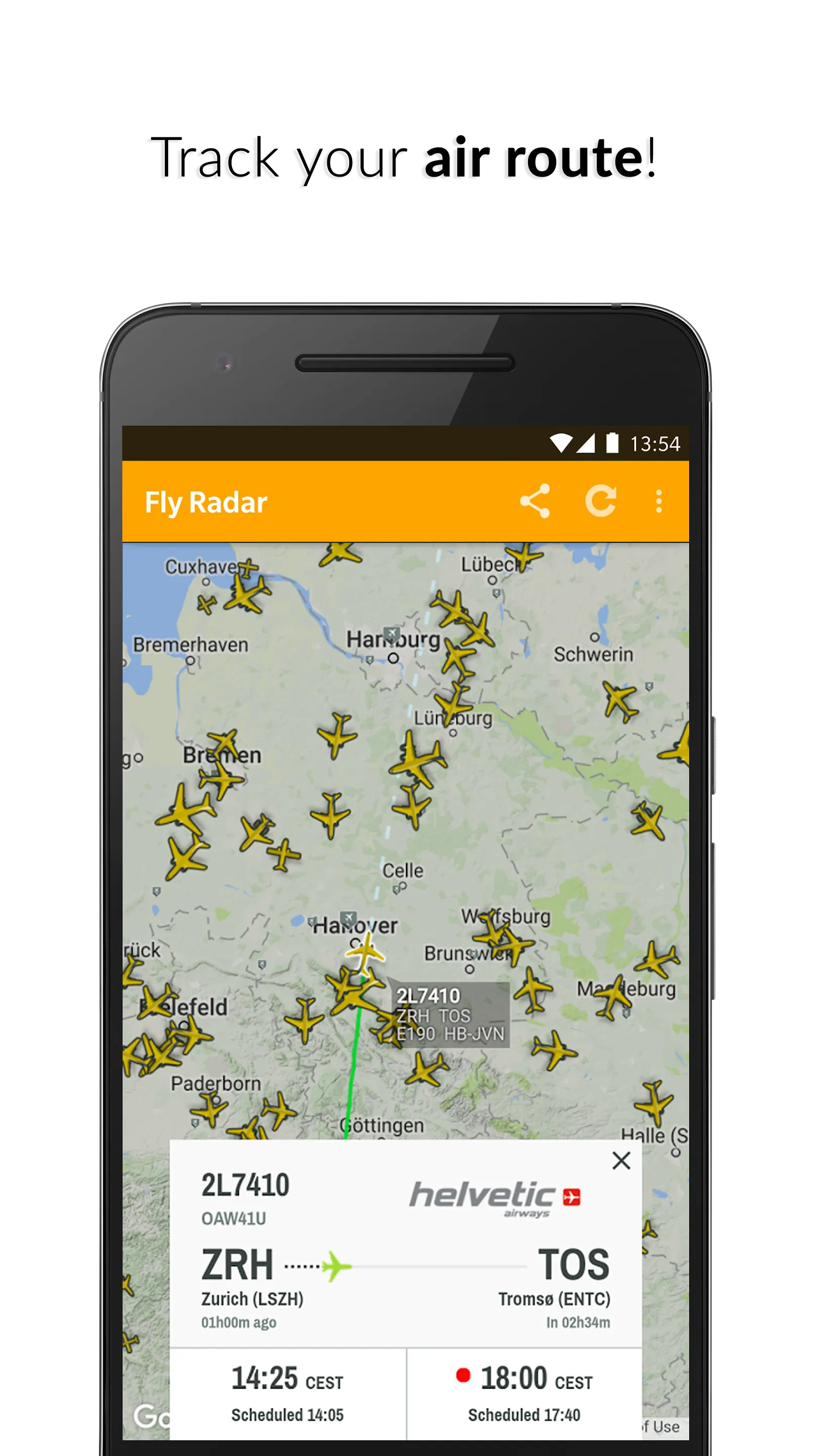 Flight Radar: Flight Tracker | Indus Appstore | Screenshot