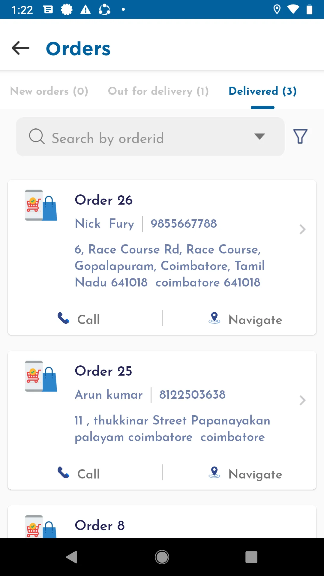 NeoWings Delivery | Indus Appstore | Screenshot