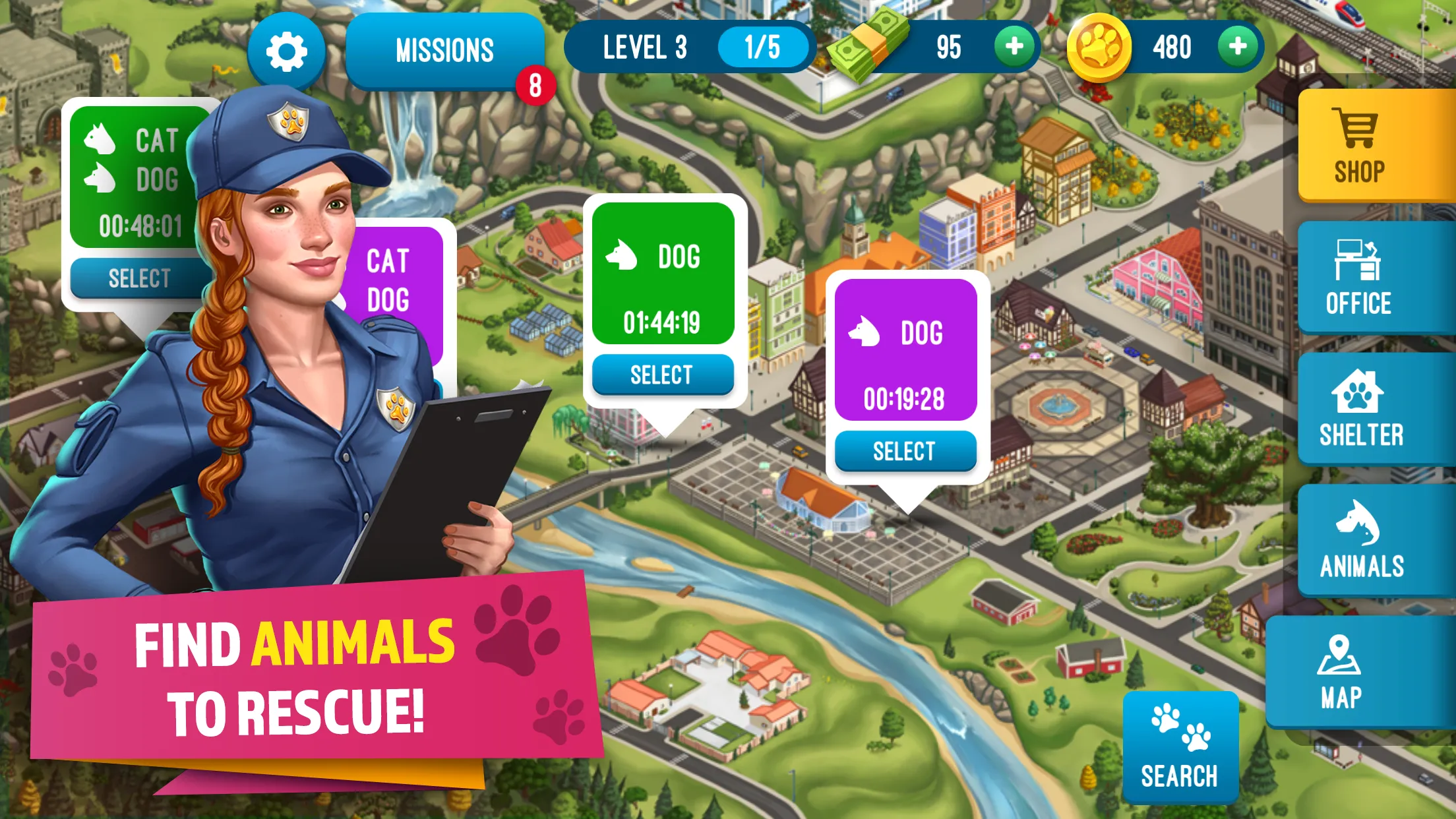 Animal Shelter Simulator | Indus Appstore | Screenshot