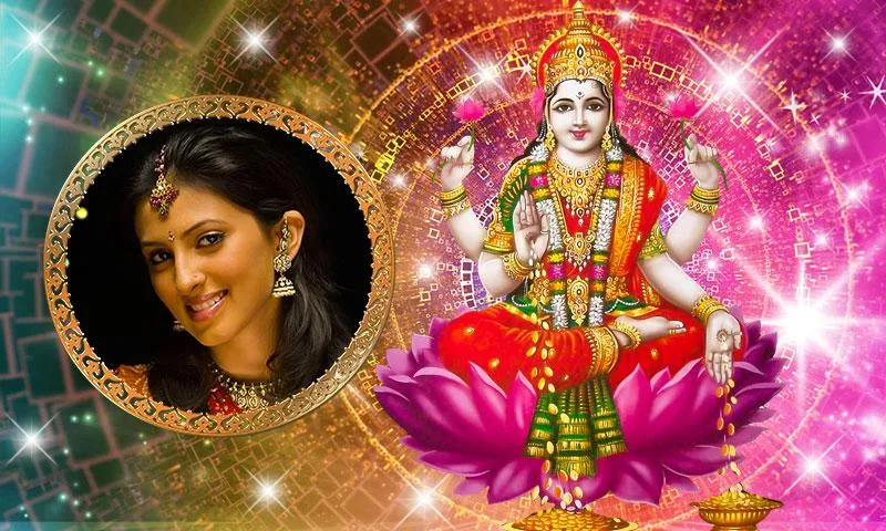 Goddess Lakshmi Photo Frames | Indus Appstore | Screenshot