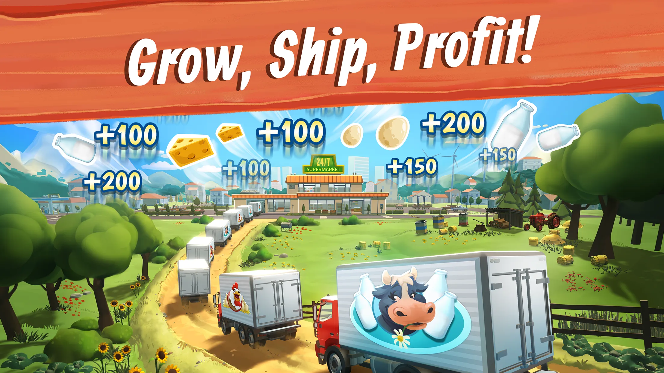 Big Farm: Mobile Harvest | Indus Appstore | Screenshot