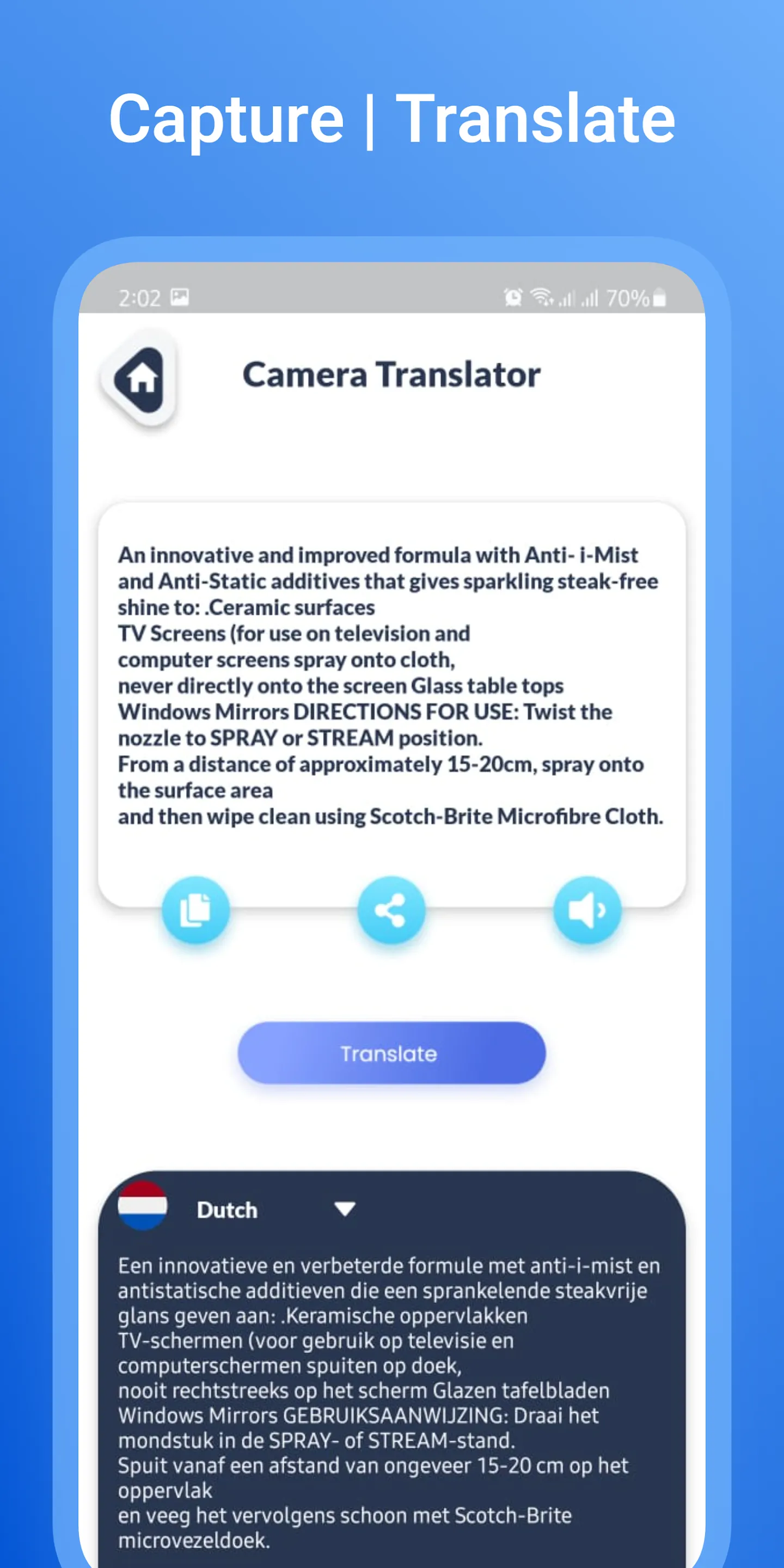 Voice Translator All Languages | Indus Appstore | Screenshot