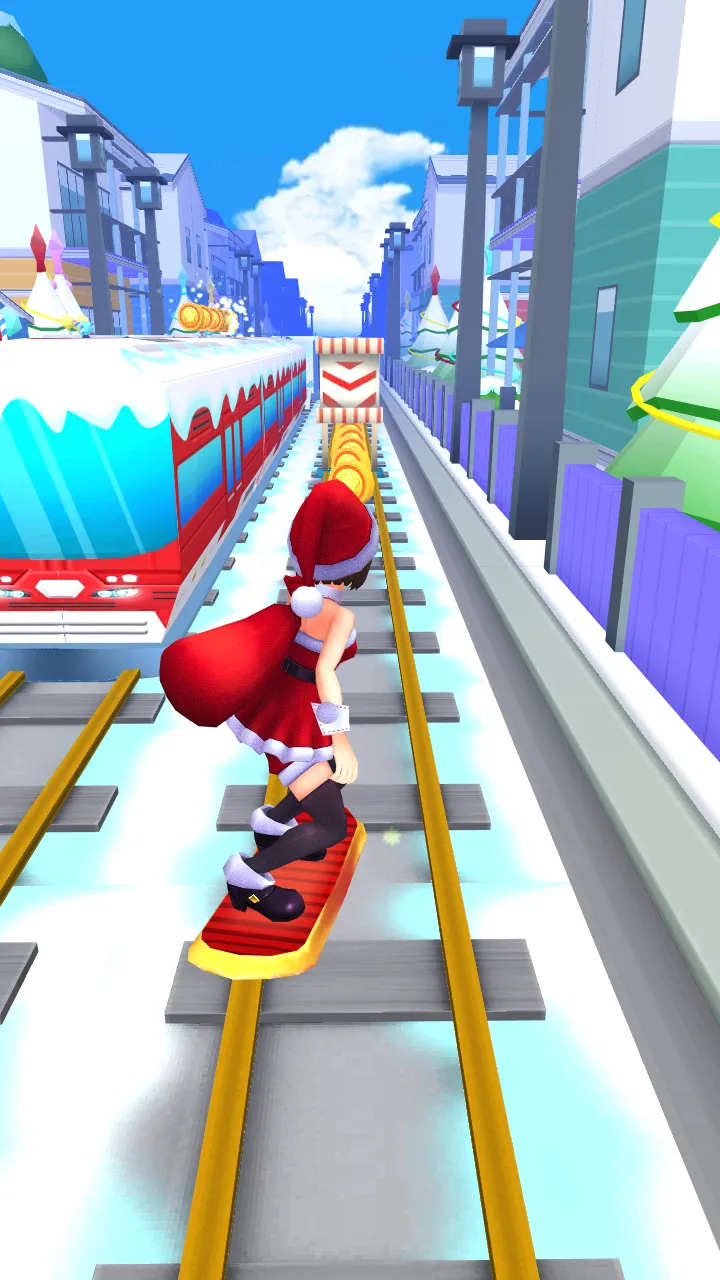 Subway Santa Princess Runner | Indus Appstore | Screenshot