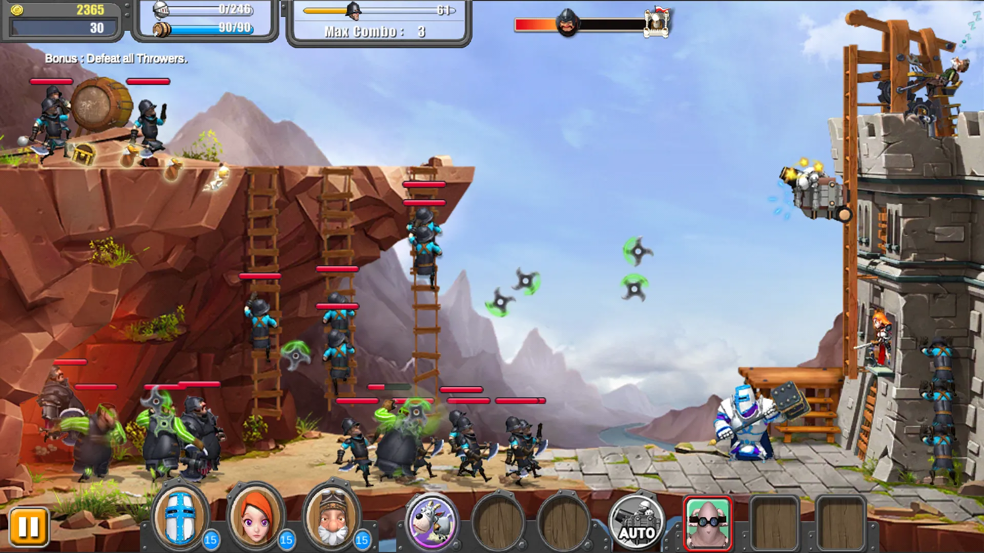 The Onion Knights : Defense | Indus Appstore | Screenshot