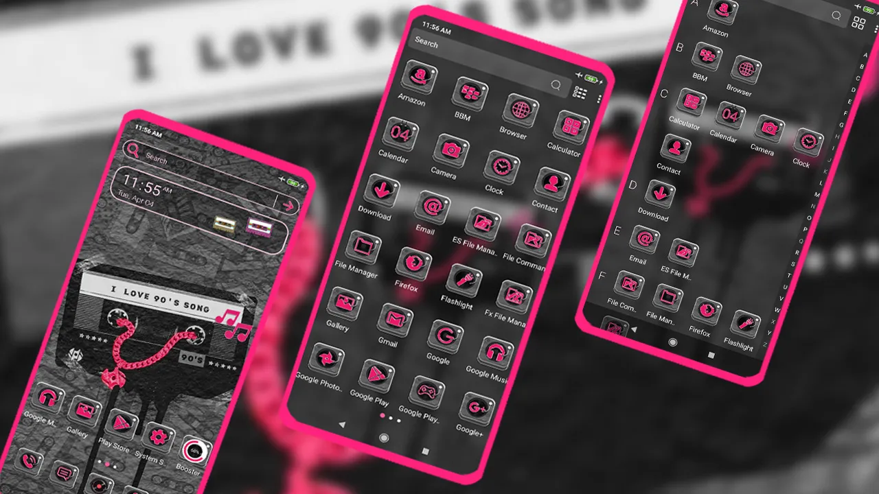 Cassette Melt Theme | Indus Appstore | Screenshot