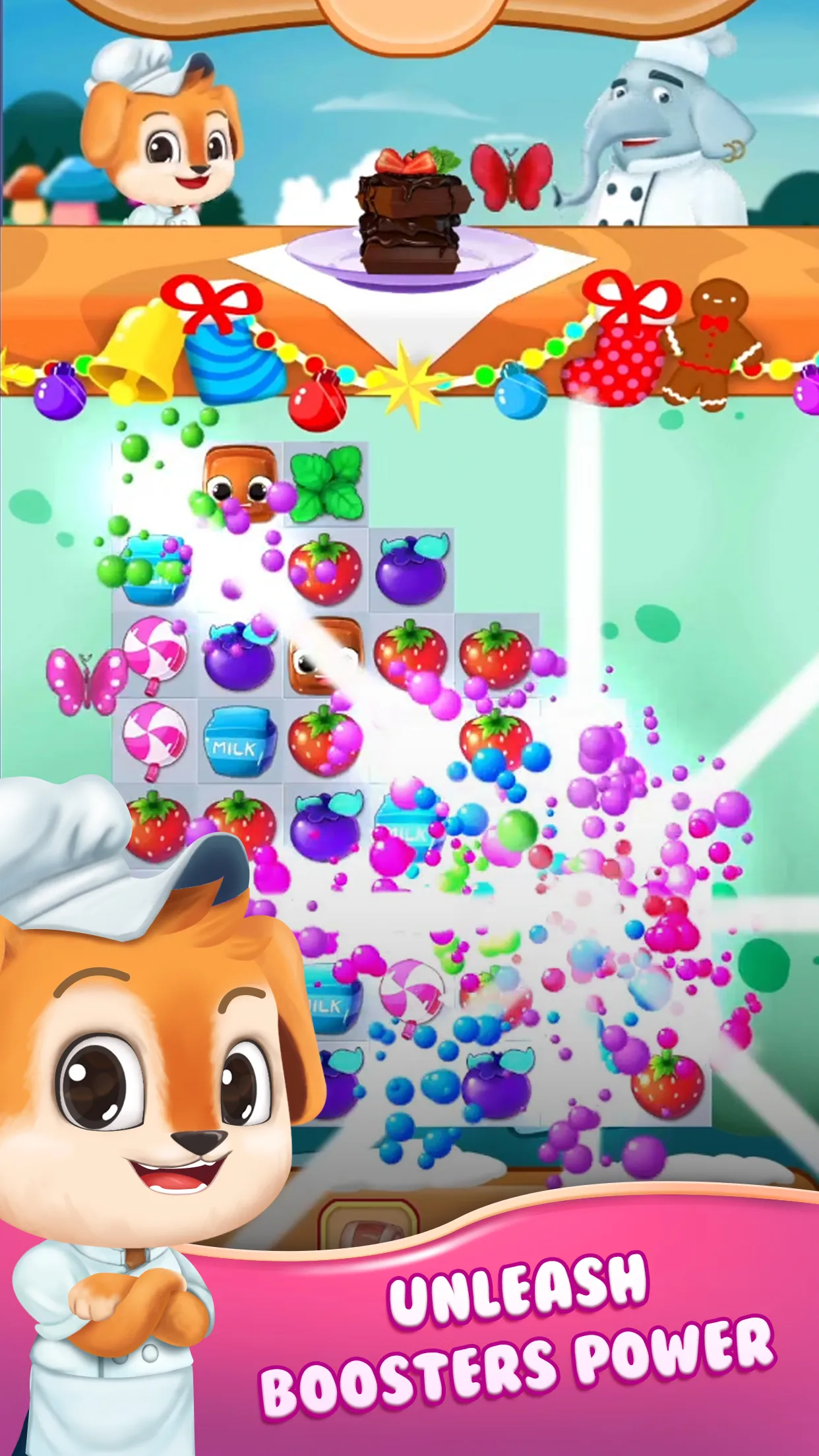 Cake Crush Link Match 3 Puzzle | Indus Appstore | Screenshot