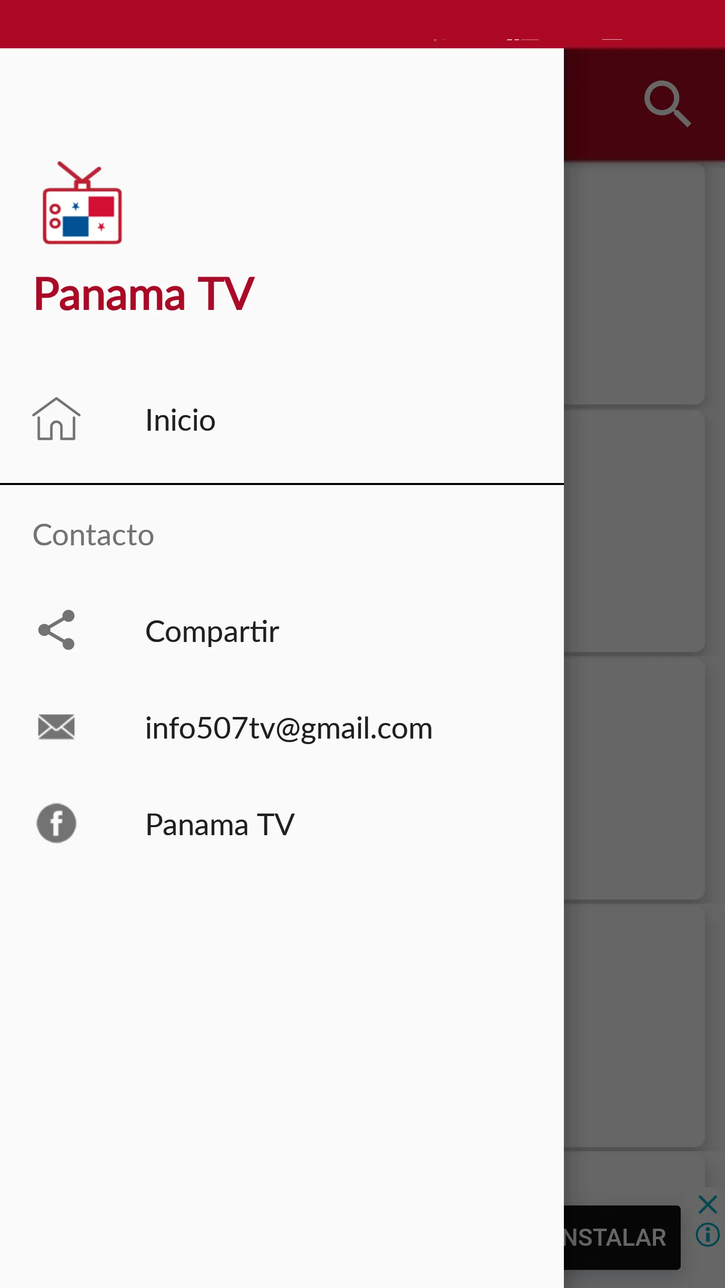 T.V. Panama | Indus Appstore | Screenshot