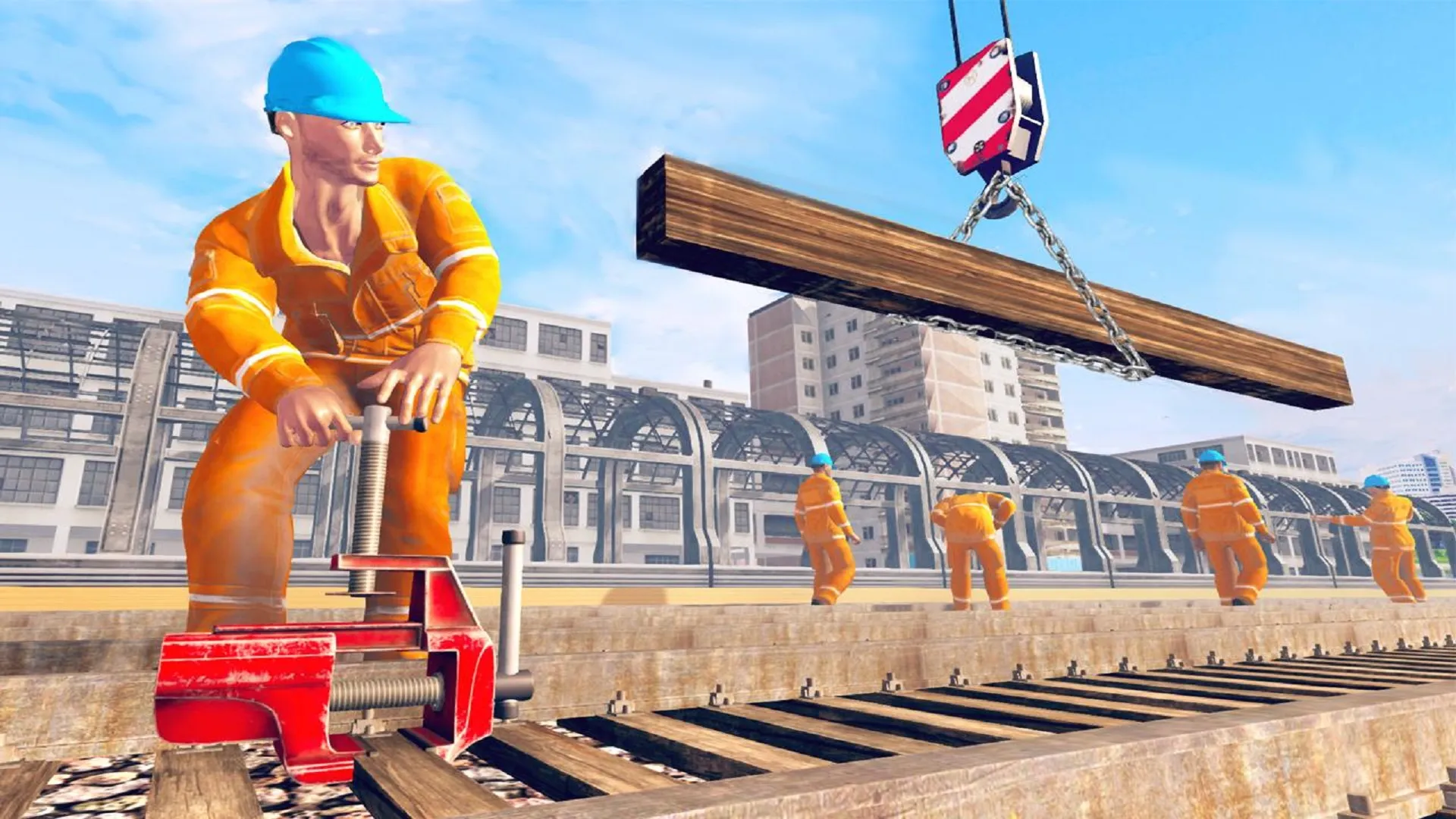 Modern Train Station Builder | Indus Appstore | Screenshot