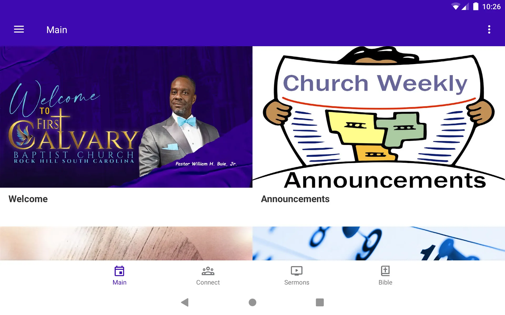 First Calvary Baptist Church | Indus Appstore | Screenshot