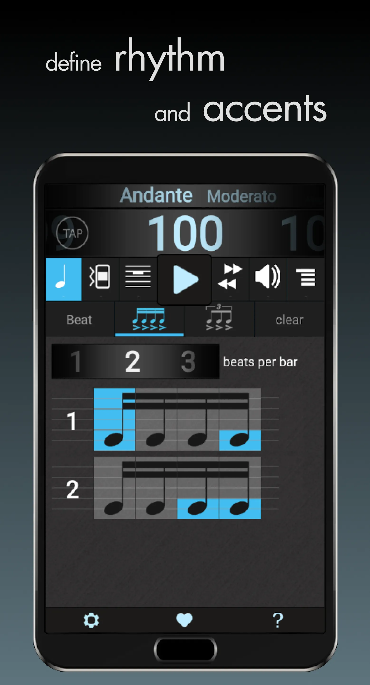 Metronomerous - pro metronome | Indus Appstore | Screenshot