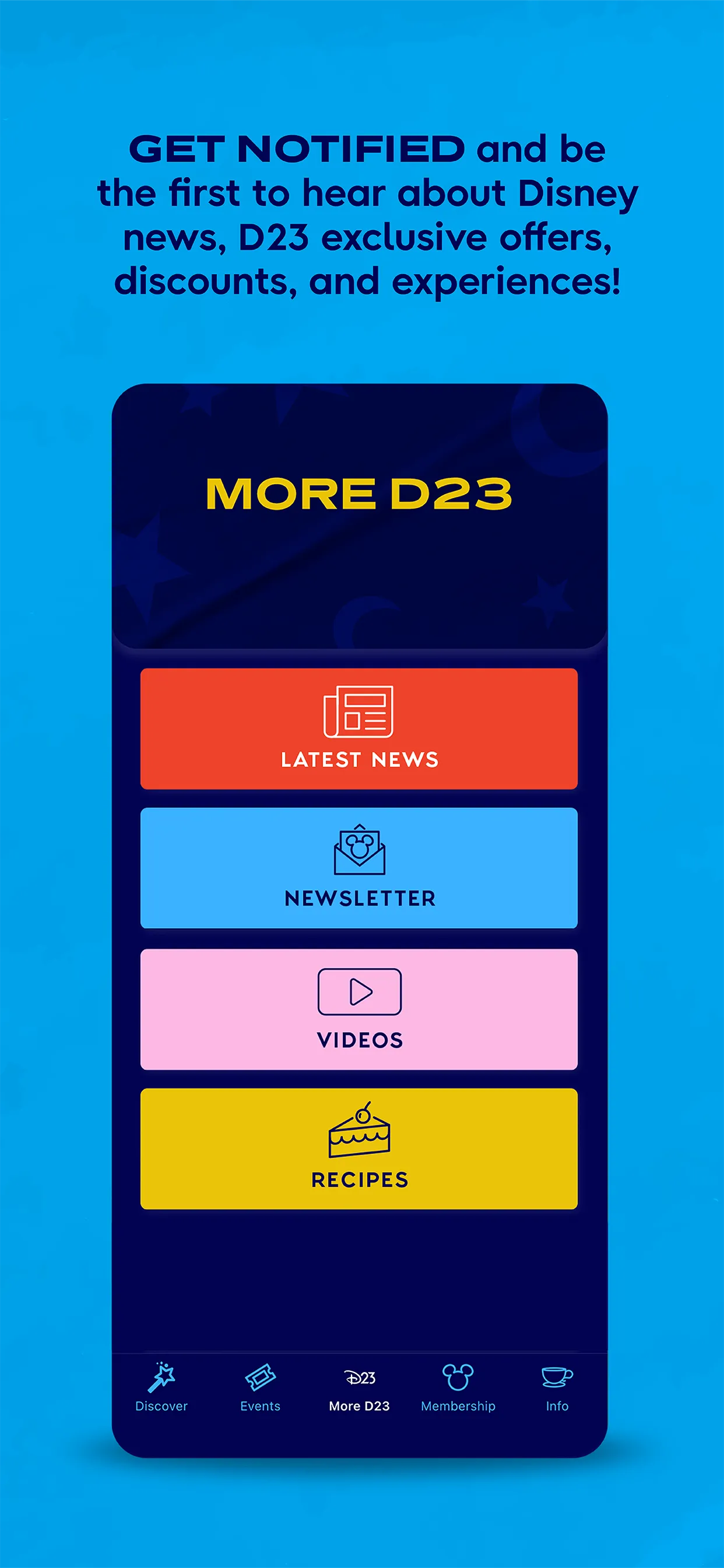 Disney D23 | Indus Appstore | Screenshot