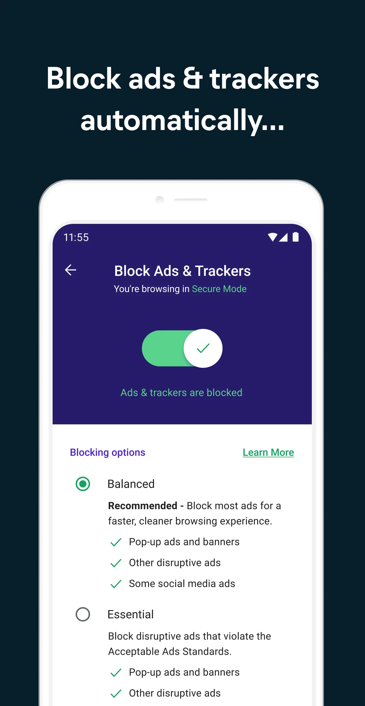 Avast Secure Browser | Indus Appstore | Screenshot