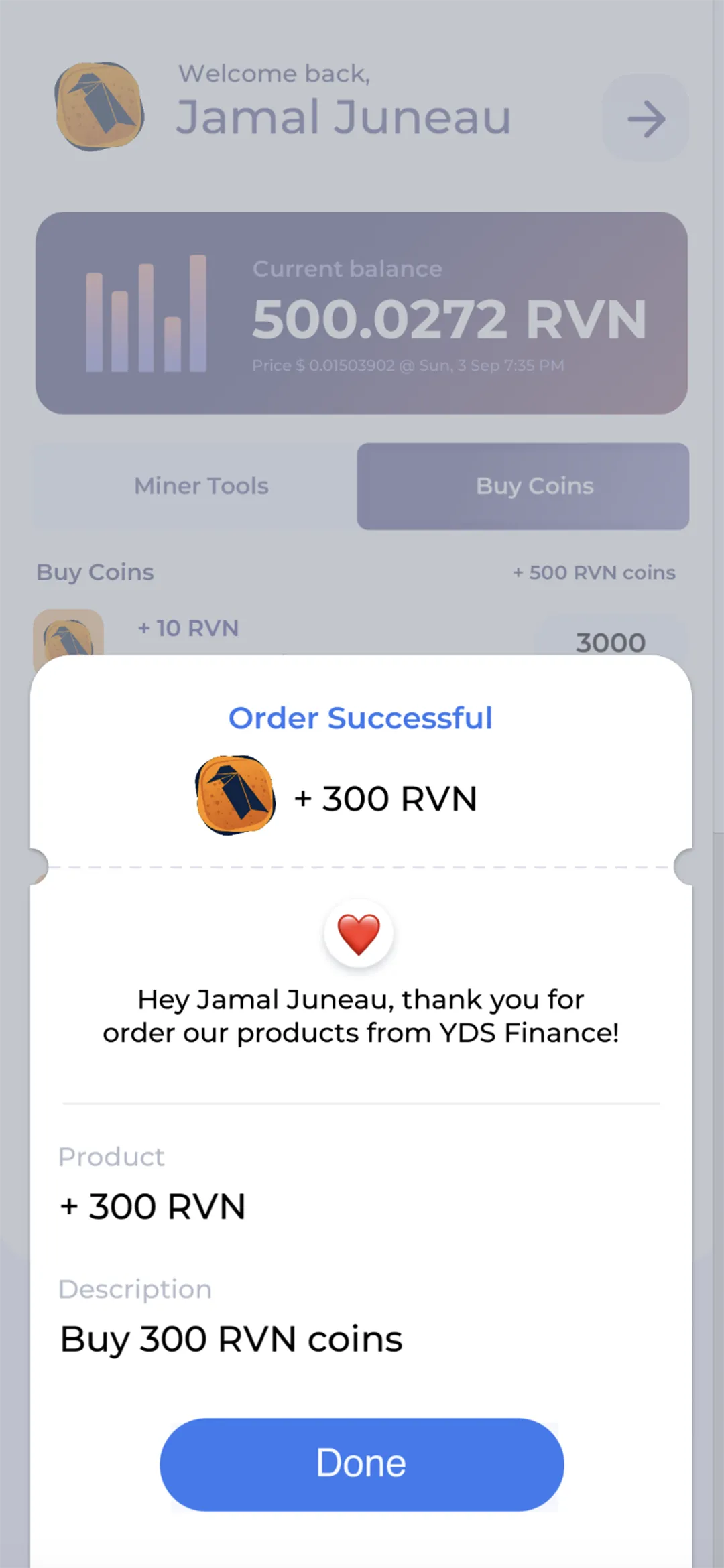 RVN Miner by YDS | Indus Appstore | Screenshot