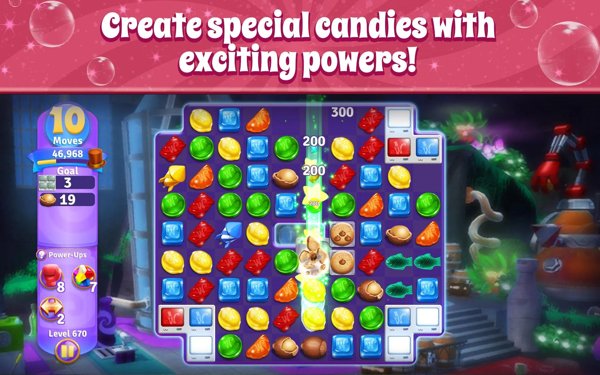 Wonka's World of Candy Match 3 | Indus Appstore | Screenshot