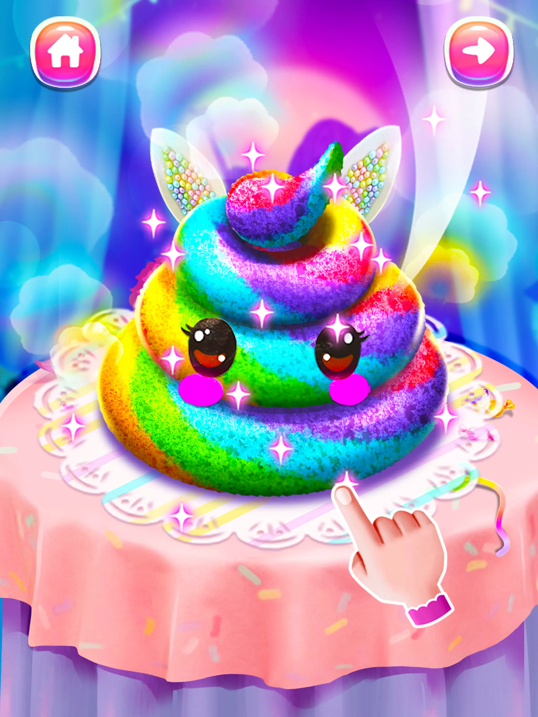 Girl Games: Unicorn Cooking | Indus Appstore | Screenshot