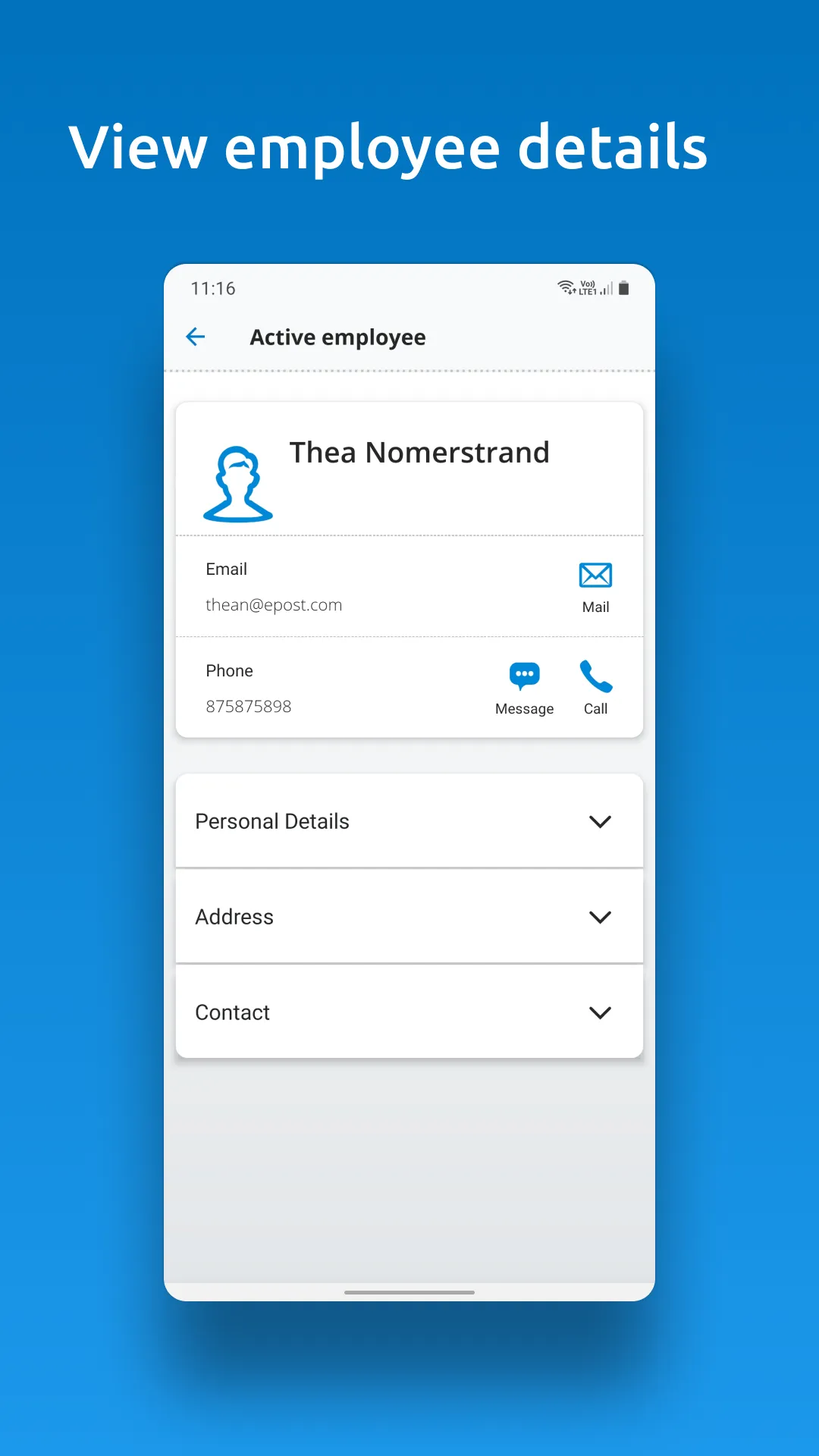 Visma Manager | Indus Appstore | Screenshot