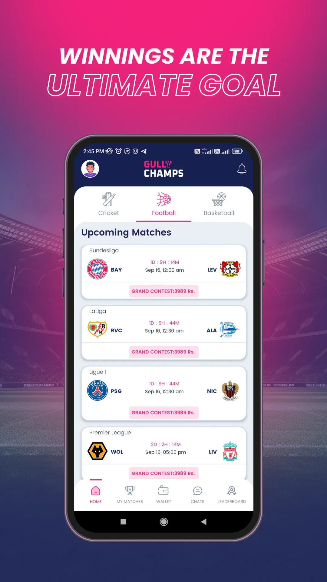 GULLY CHAMPS : Fantasy Sports | Indus Appstore | Screenshot