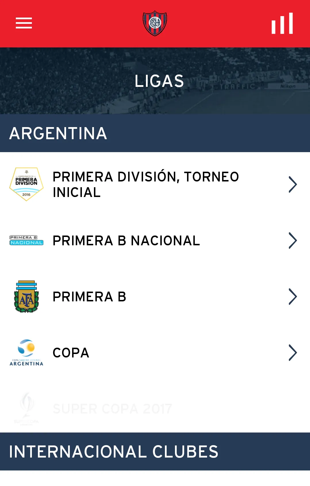 C.A. San Lorenzo de Almagro | Indus Appstore | Screenshot