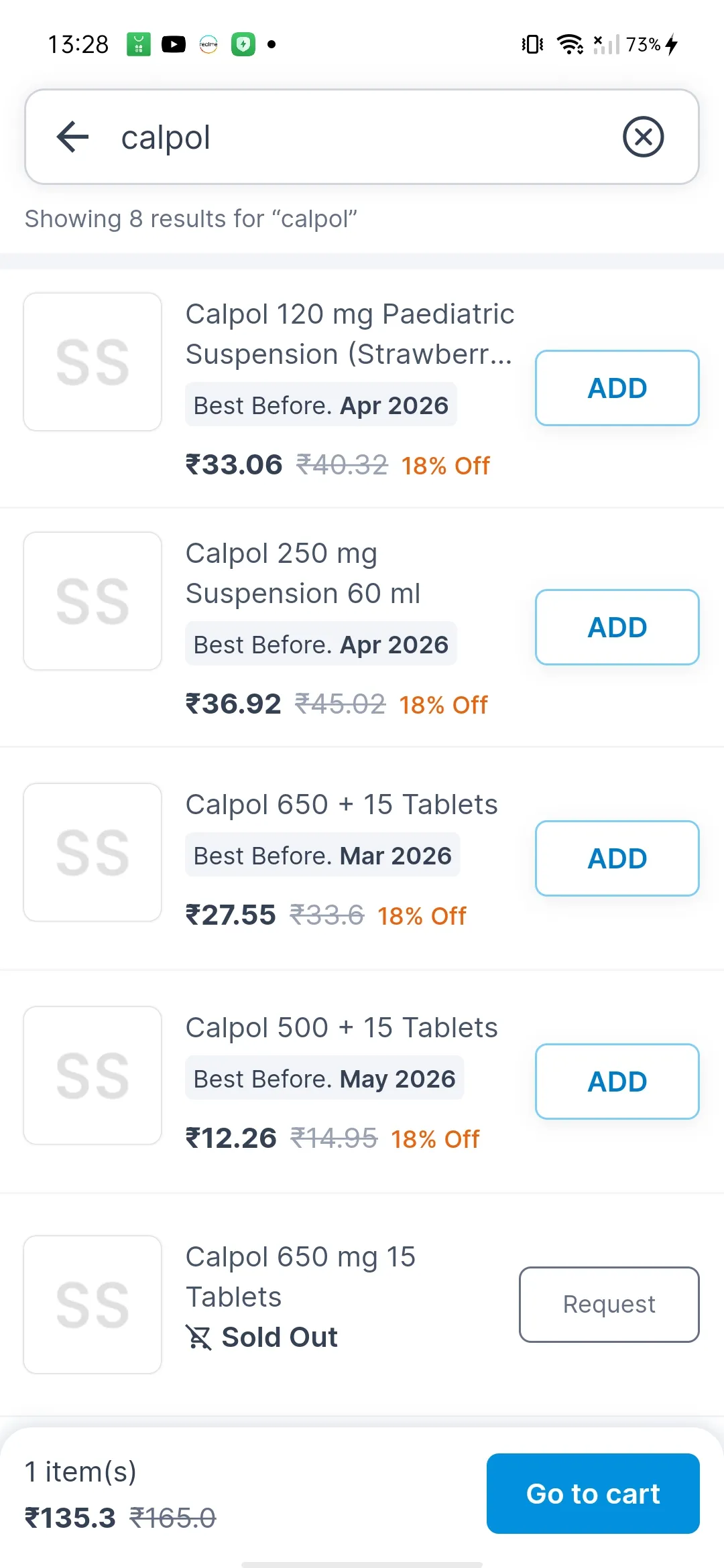 SastaSundar - Online Pharmacy | Indus Appstore | Screenshot