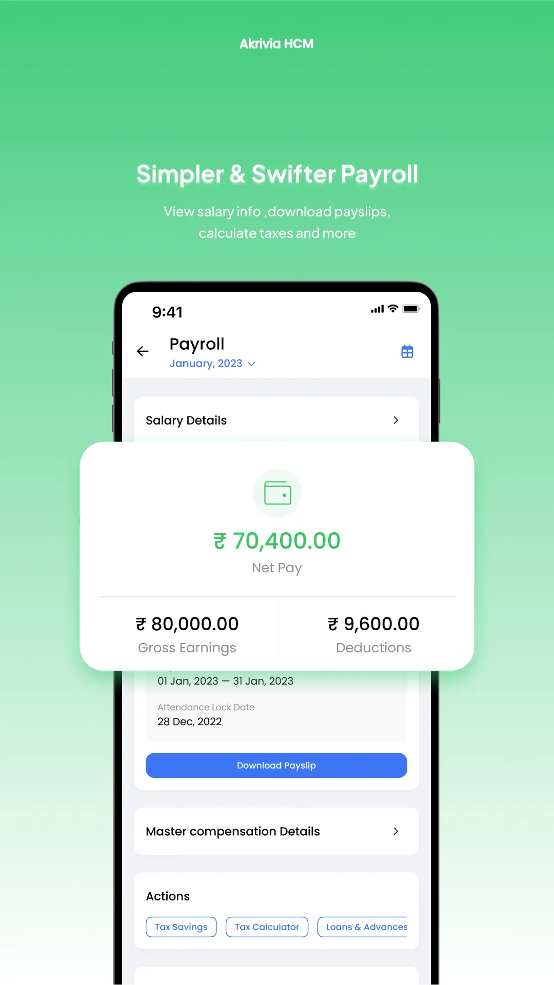Akrivia HCM | Indus Appstore | Screenshot